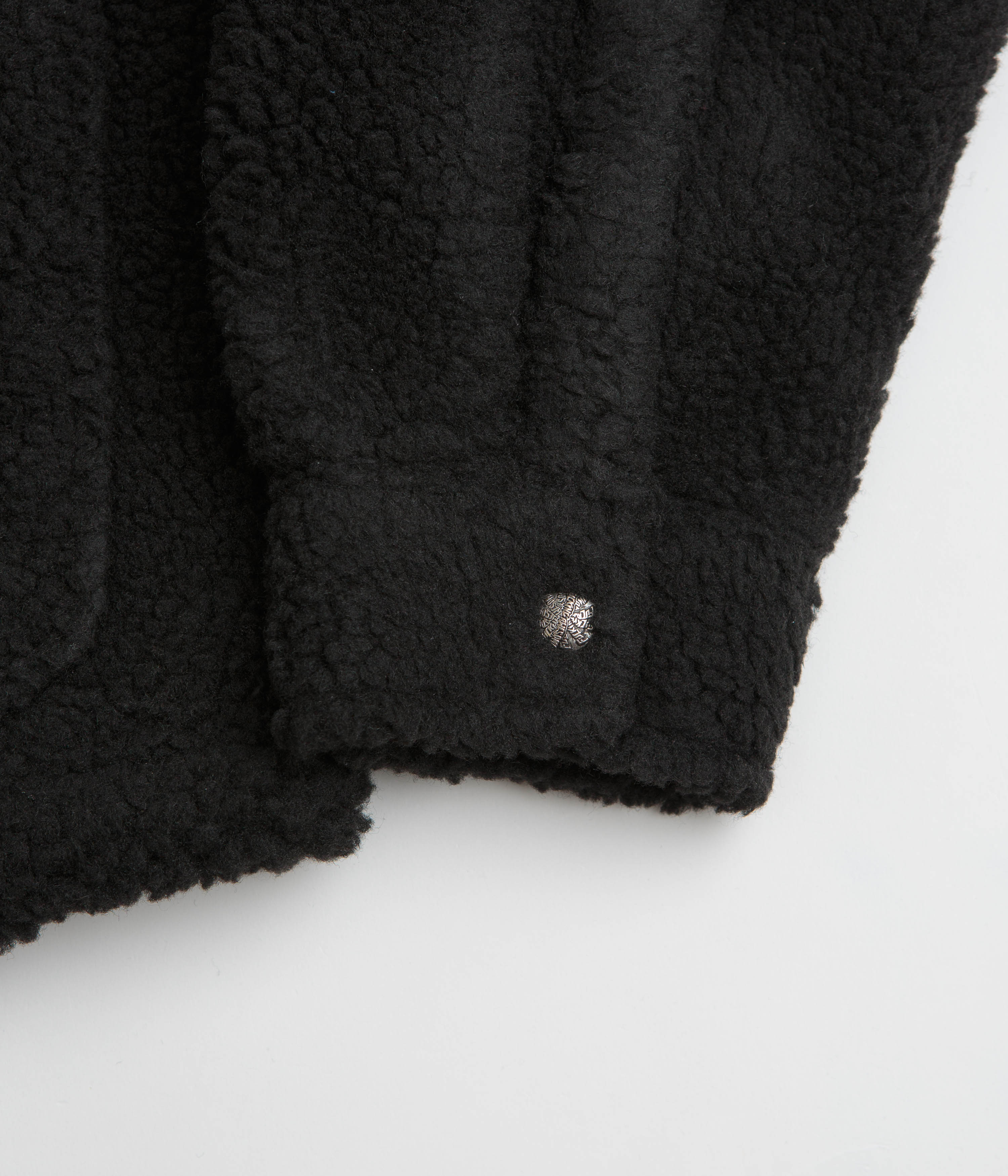 Fucking Awesome Pile Fleece Overshirt - Black - Image 7