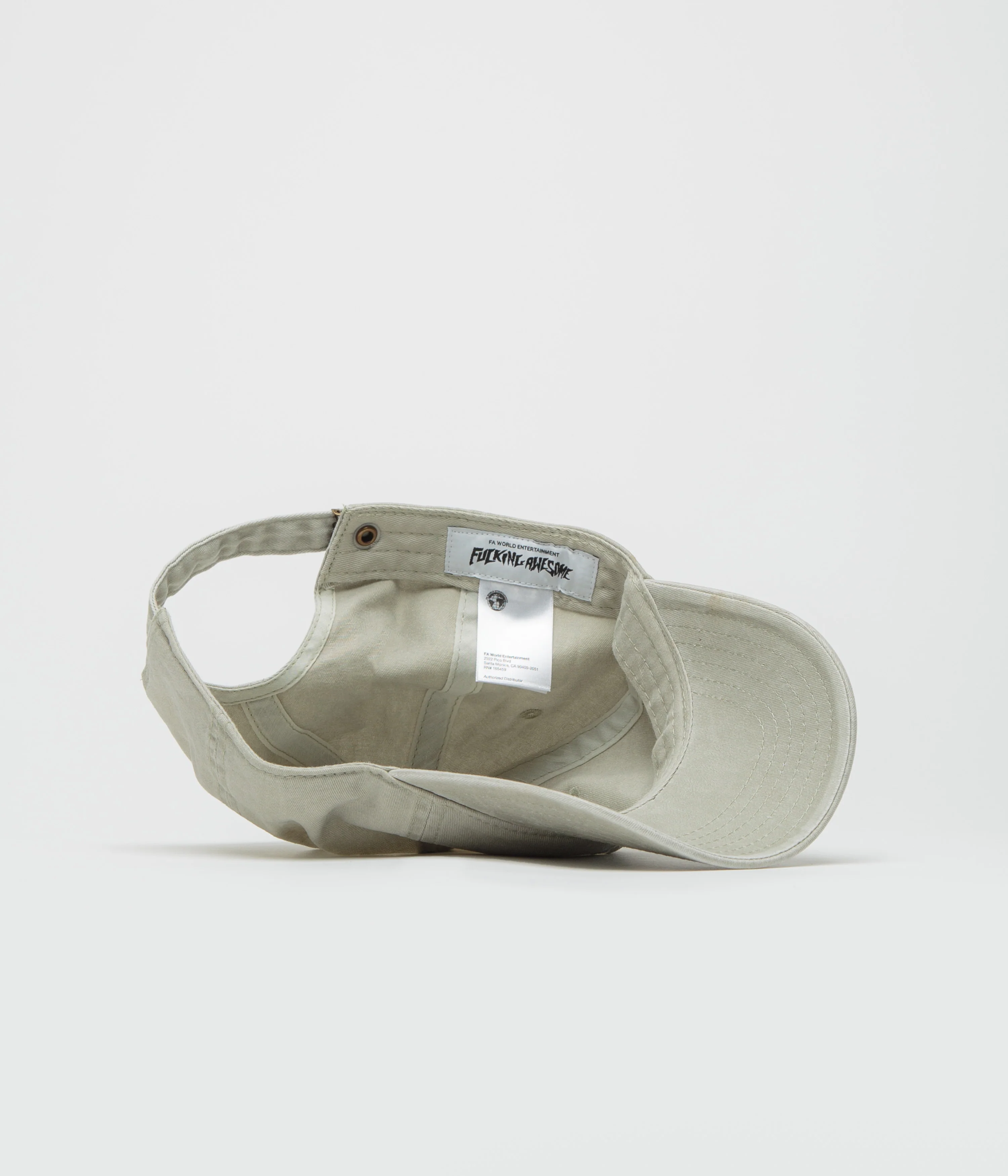 Fucking Awesome Tonal Little Stamp Logo Cap - Stone - Image 4