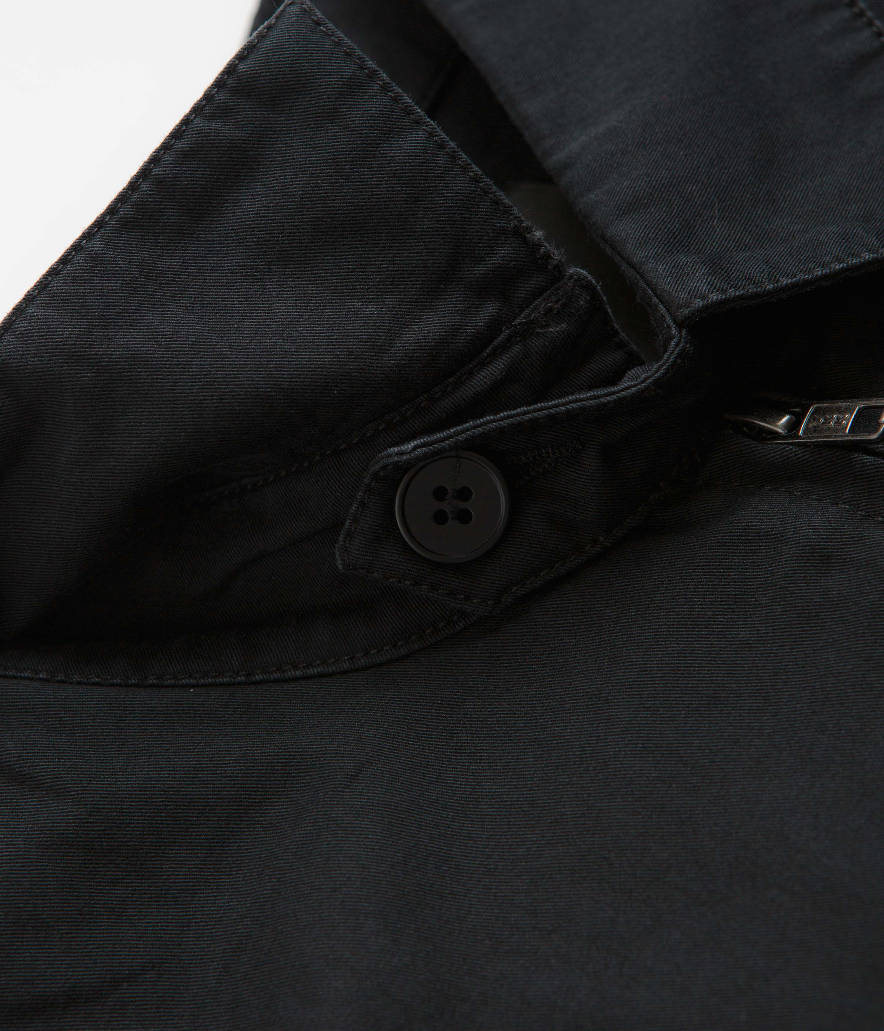Fucking Awesome Washed Harrington Jacket - Black - Image 7