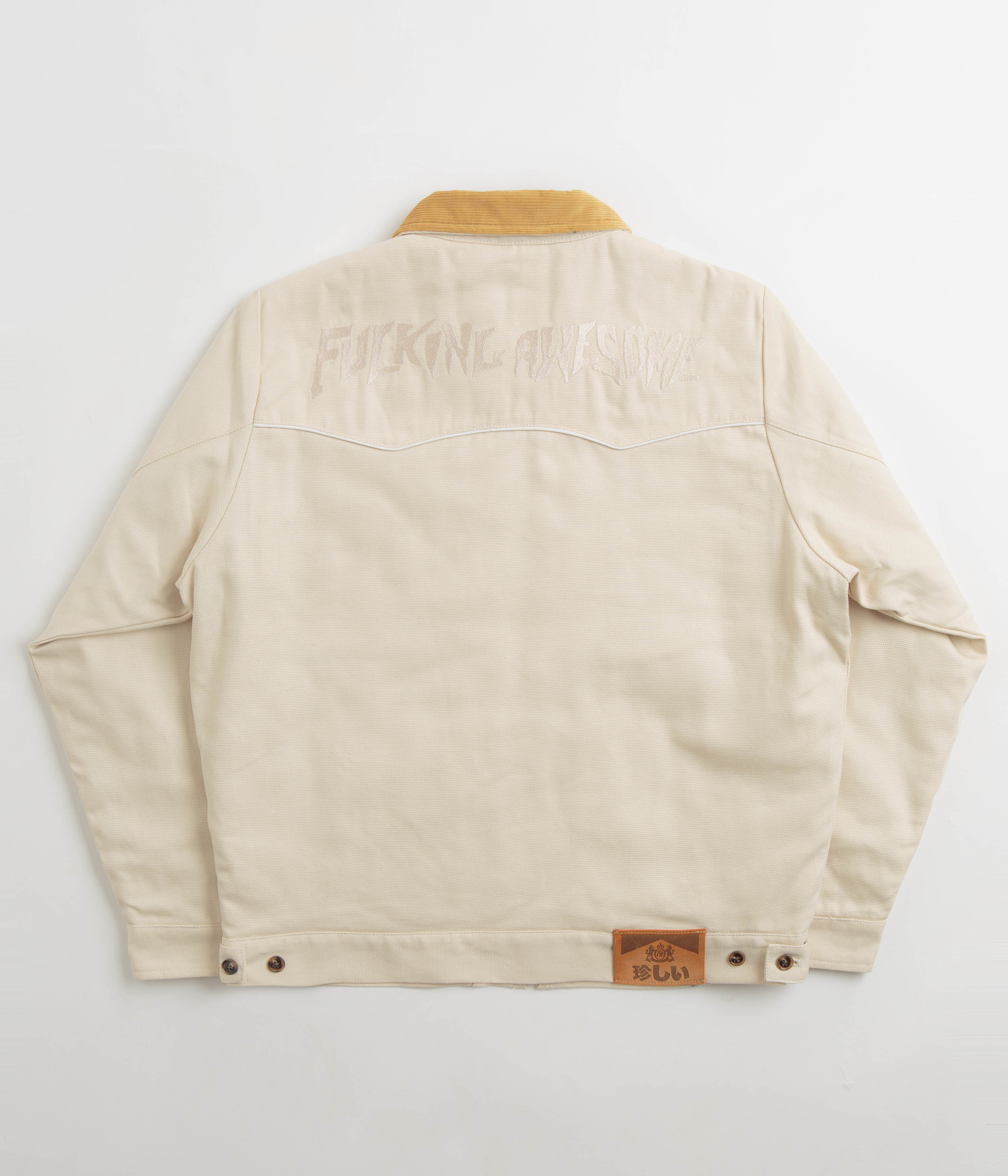 Fucking Awesome Western Work Jacket - Creme - Image 3