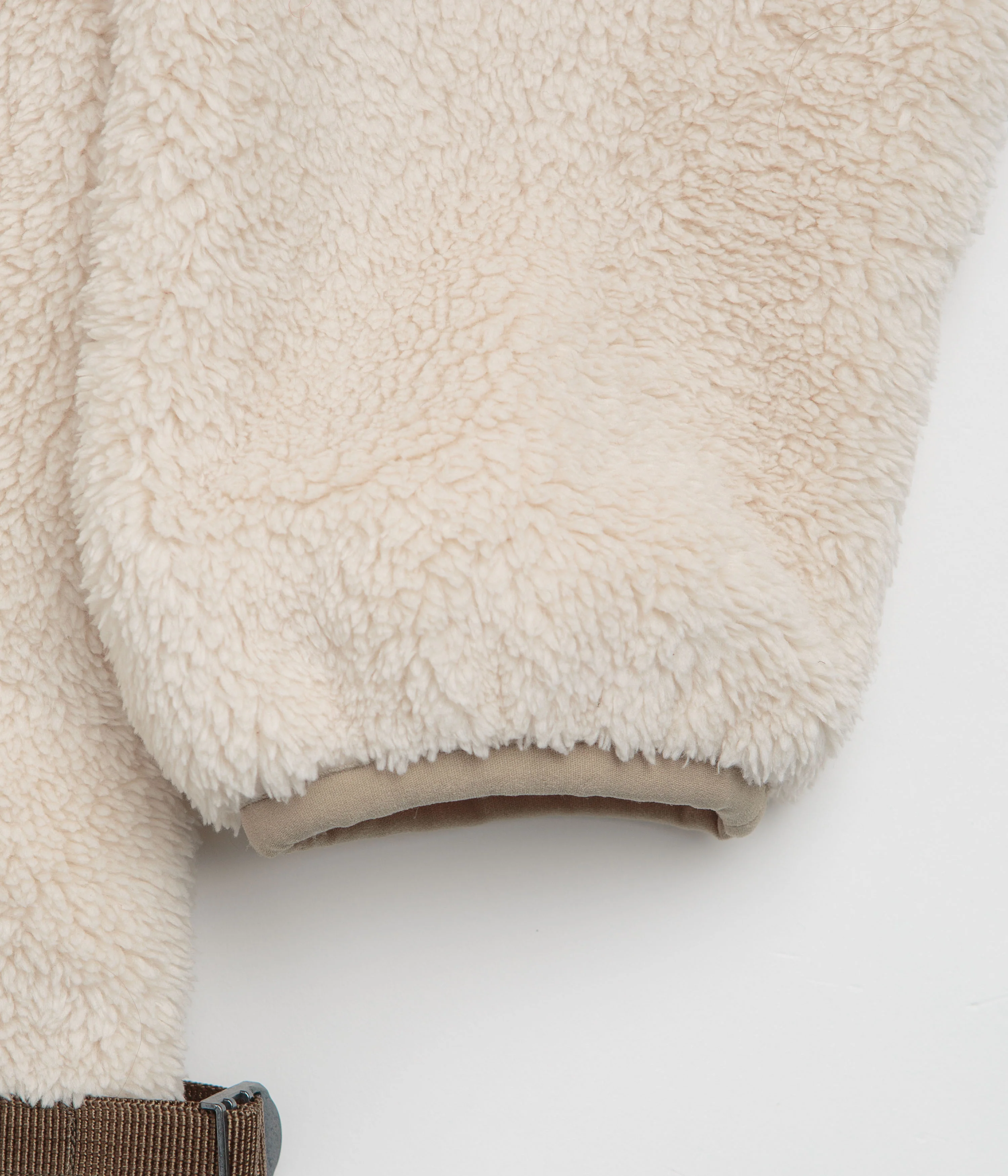 Garbstore Fleece Hoodie - Sand - Image 7