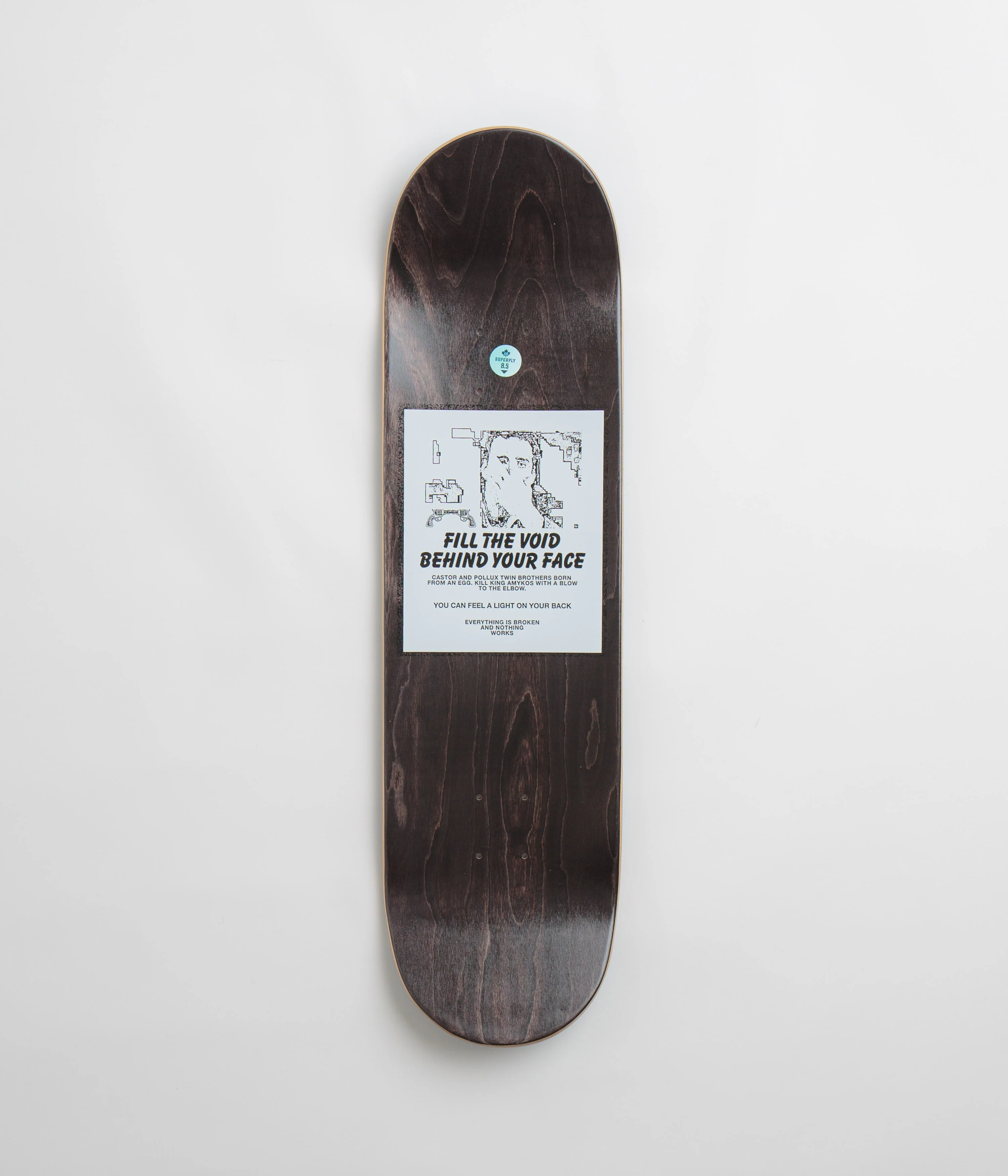 Garden Gunshot Deck - Blue - 8.5" - Image 2