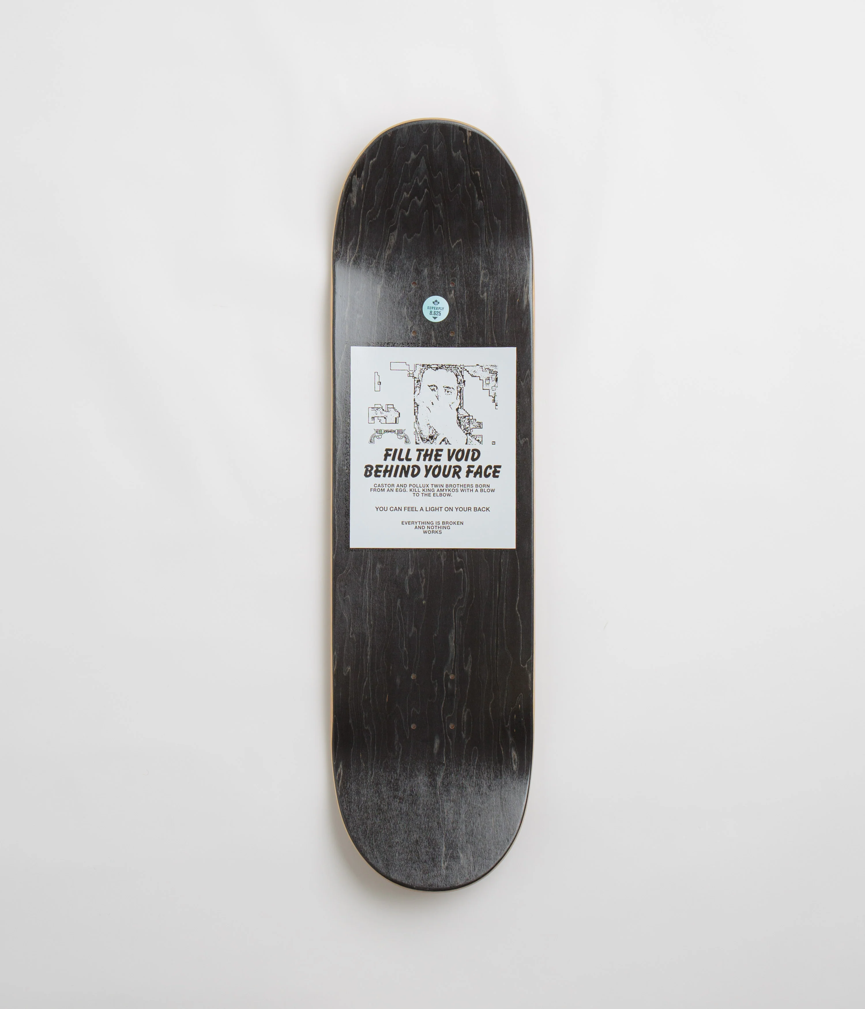 Garden Gunshot Deck - Brown - 8.625" - Image 2