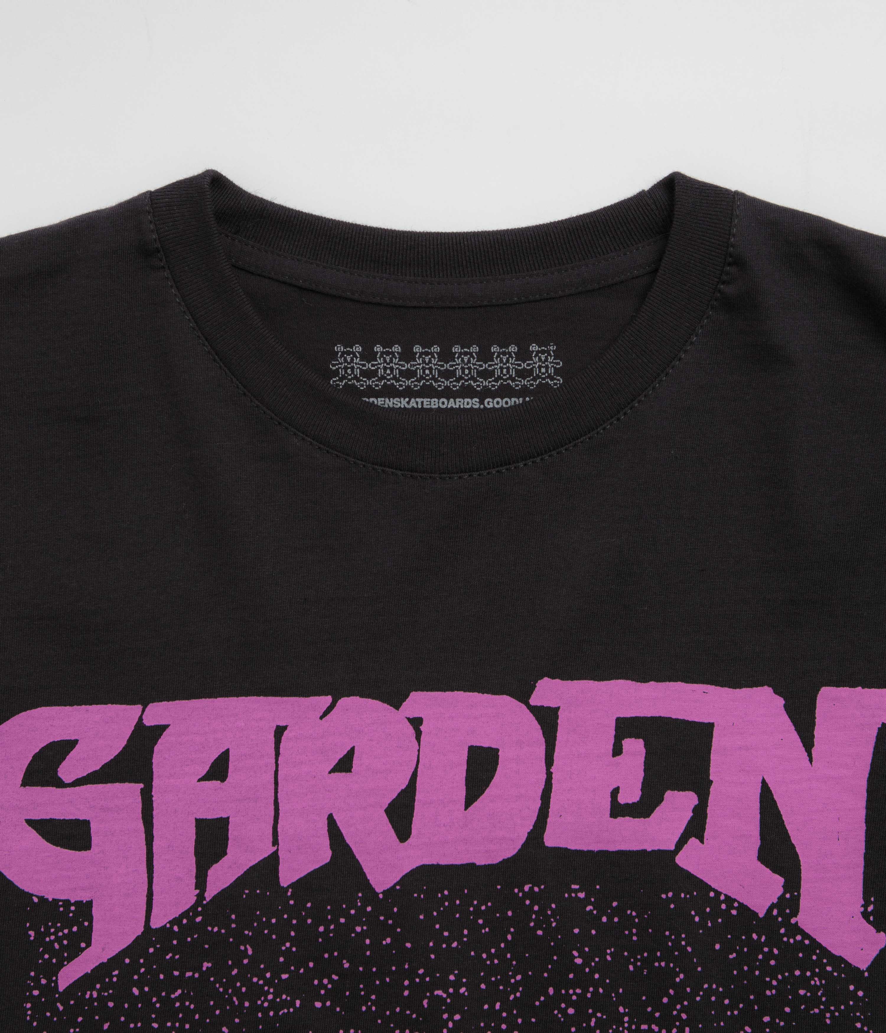 Garden Not A Race T-Shirt - Black / Pink - Image 3