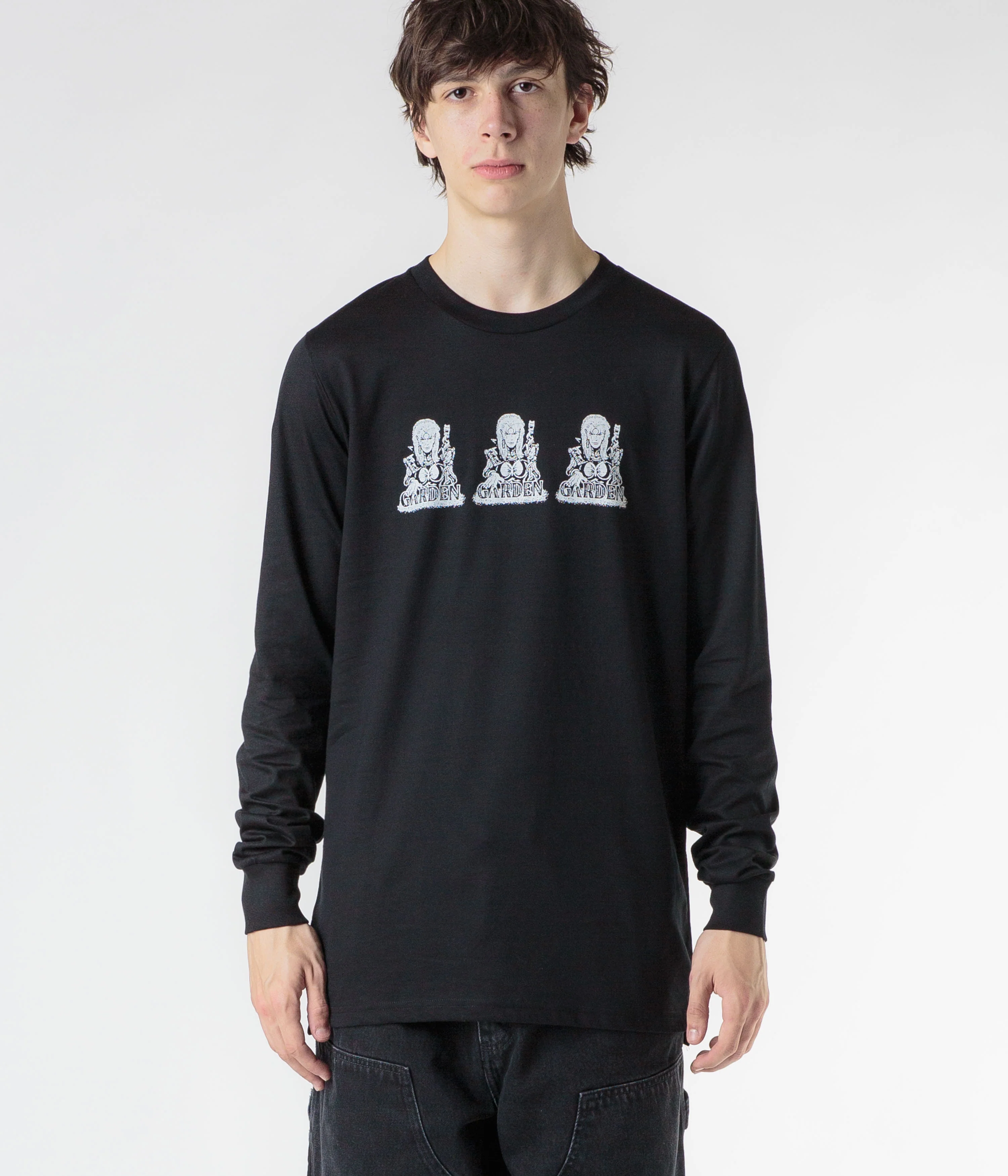 Garden Raiders Long Sleeve T-Shirt - Black - Image 5