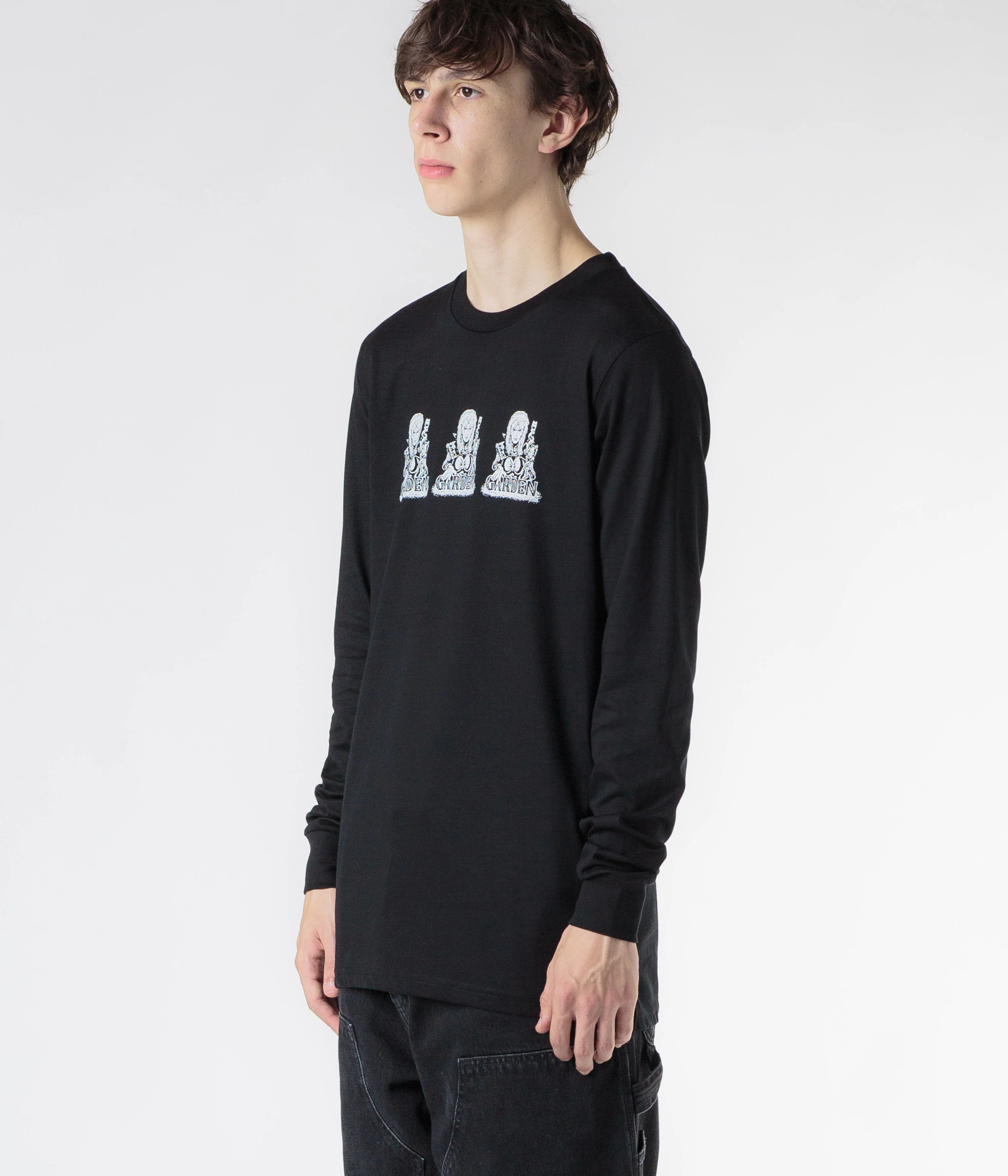 Garden Raiders Long Sleeve T-Shirt - Black - Image 6