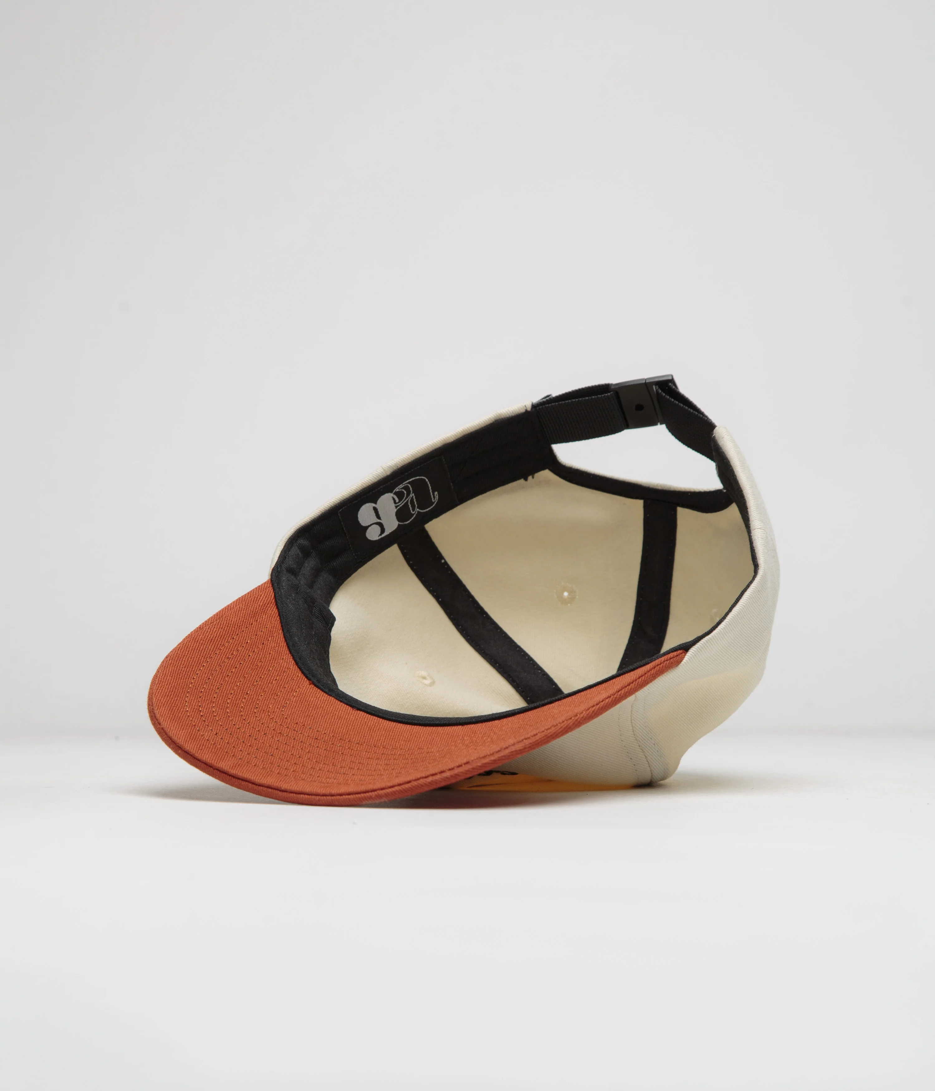 Good Advice Chat Line Cap - Cream / Rust - Image 4