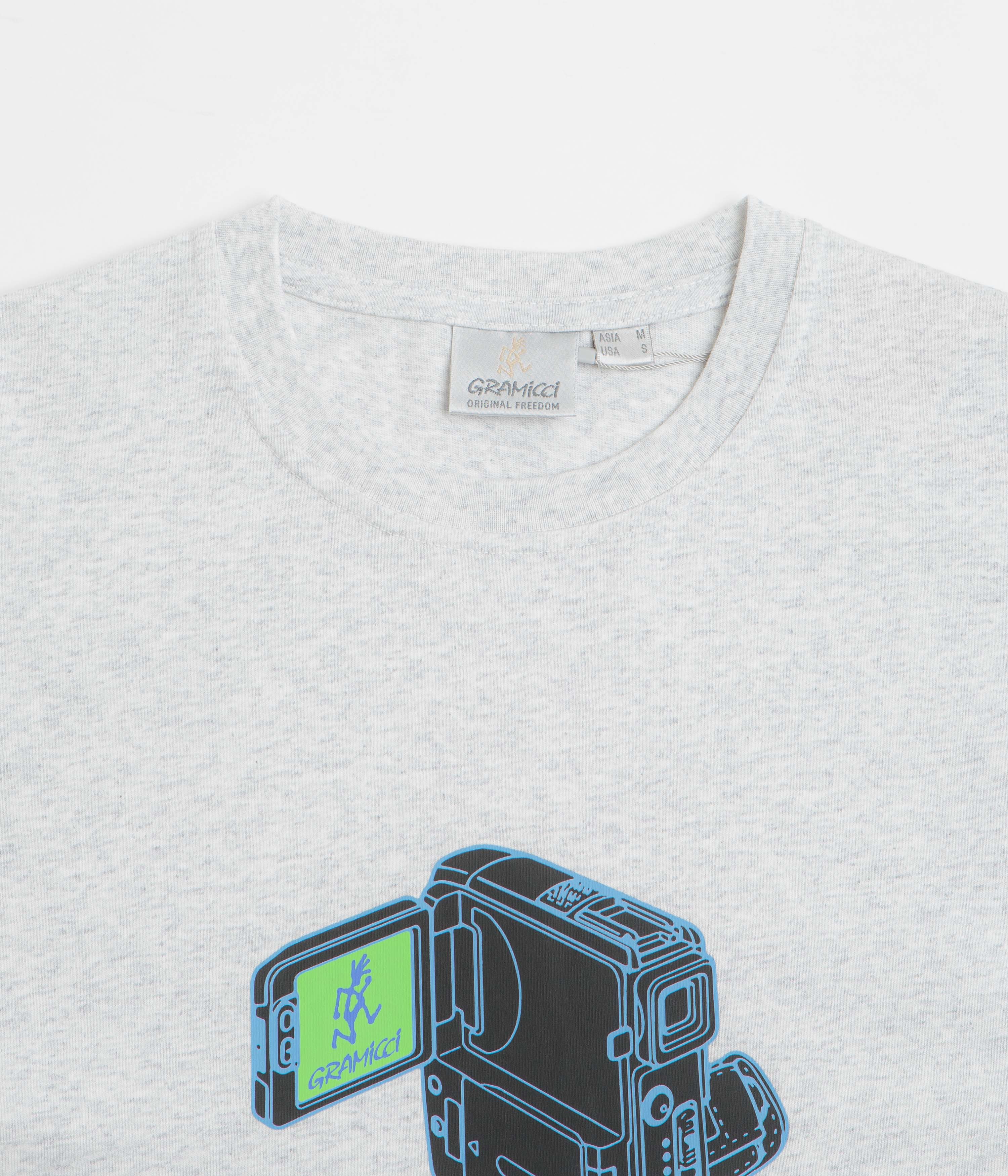 Gramicci Camcorder T-Shirt - Heather Ash - Image 2