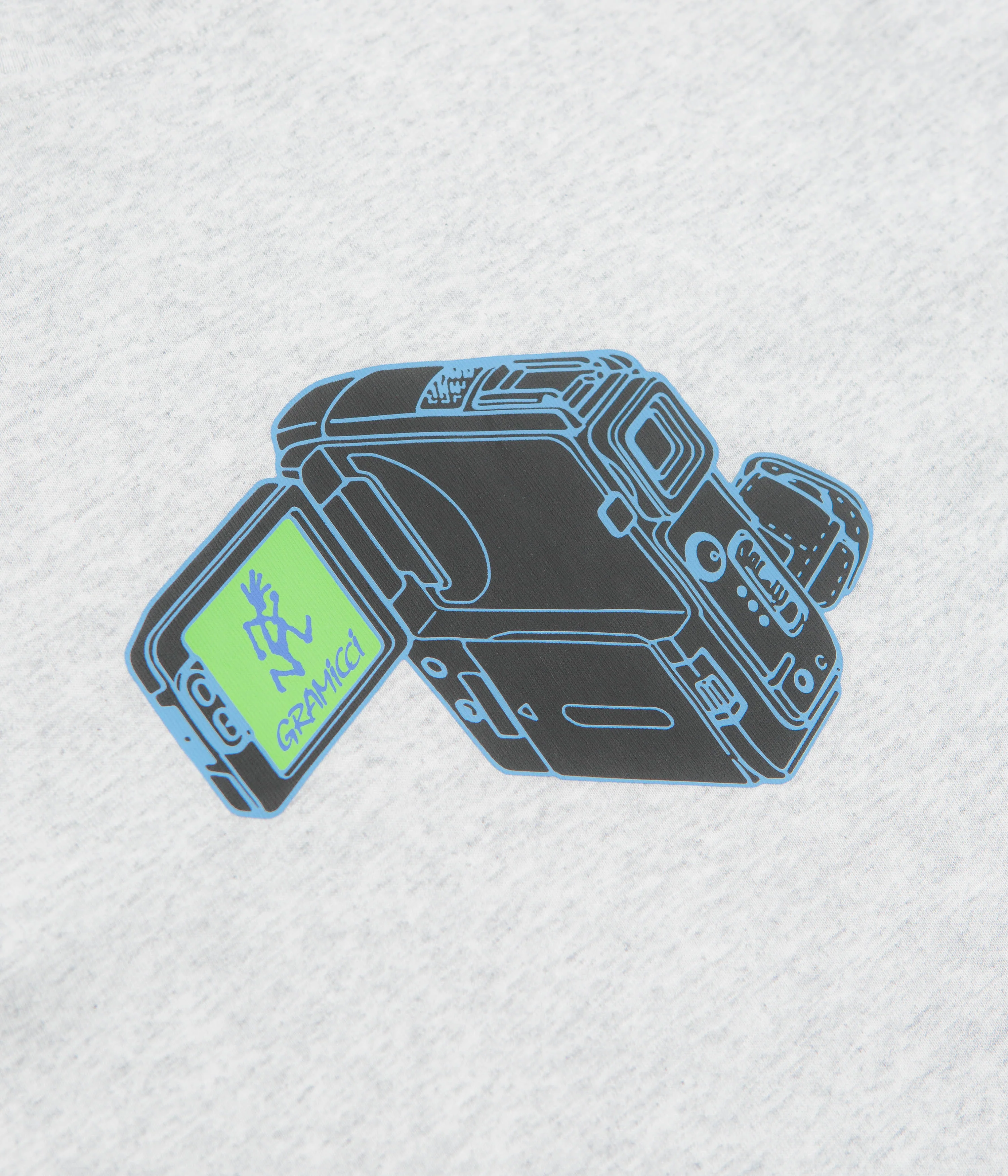 Gramicci Camcorder T-Shirt - Heather Ash - Image 3