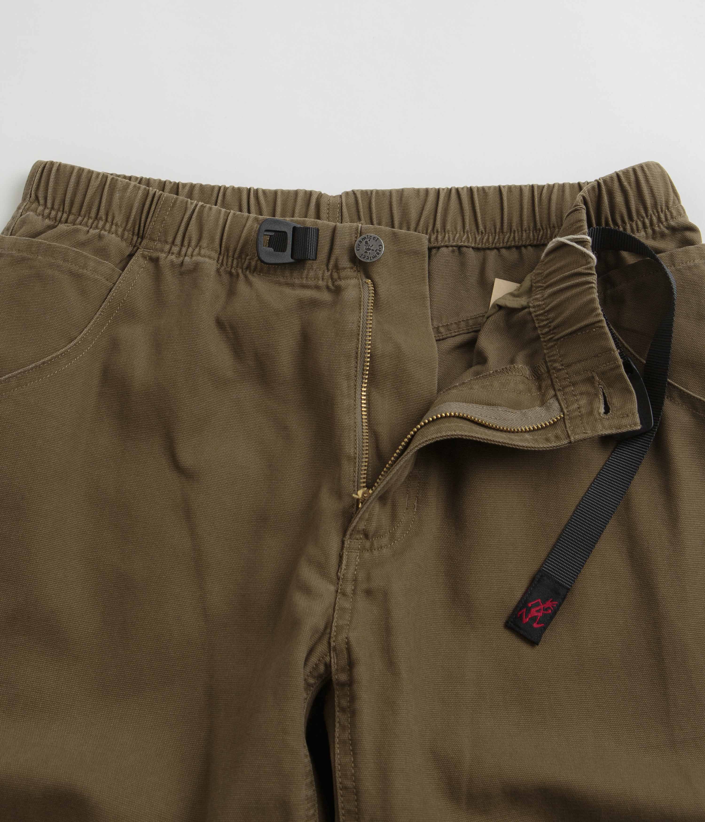 Gramicci Canvas Double Knee Pants - Dusted Olive - Image 7