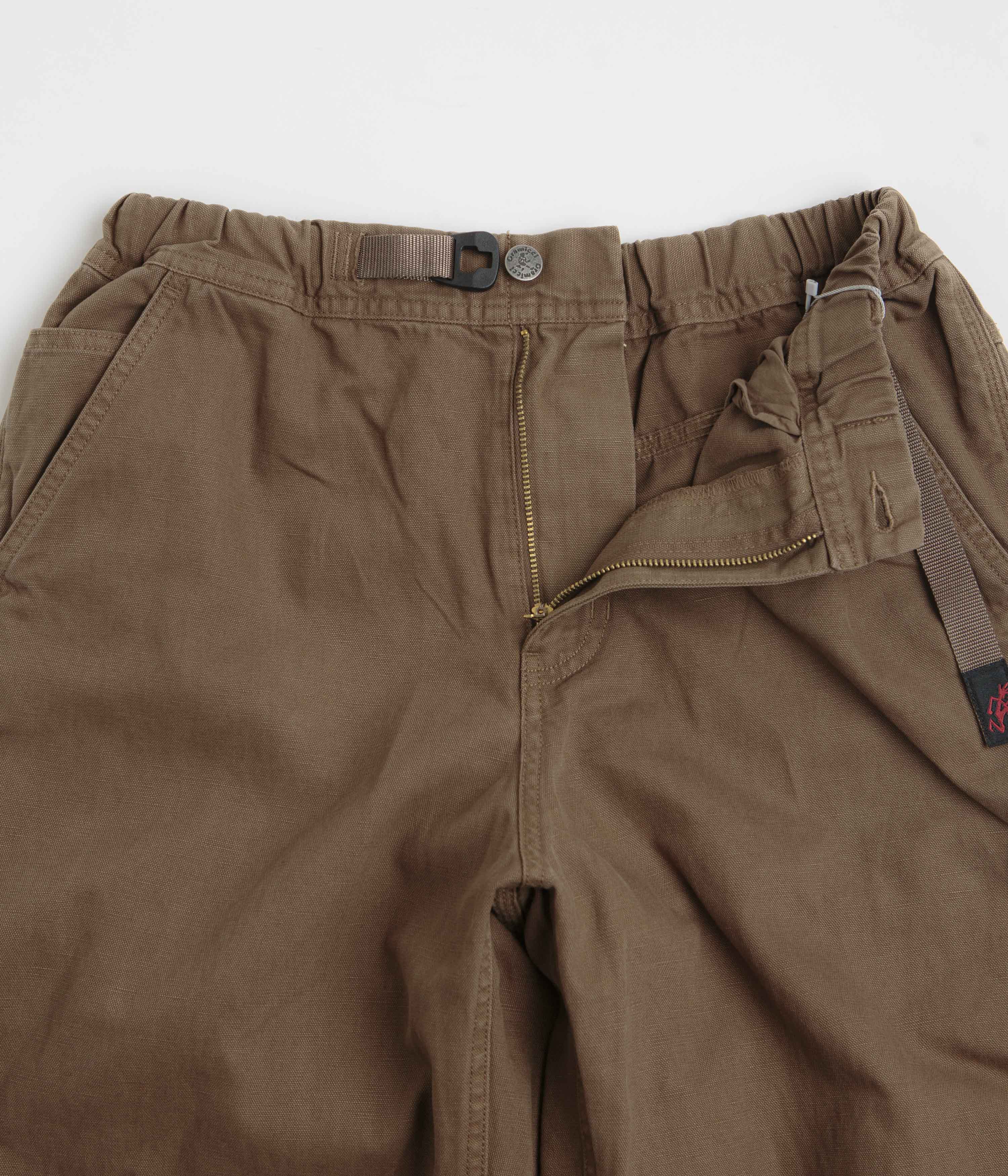 Gramicci Canvas Work Pants - Chocolate Aged - Image 5