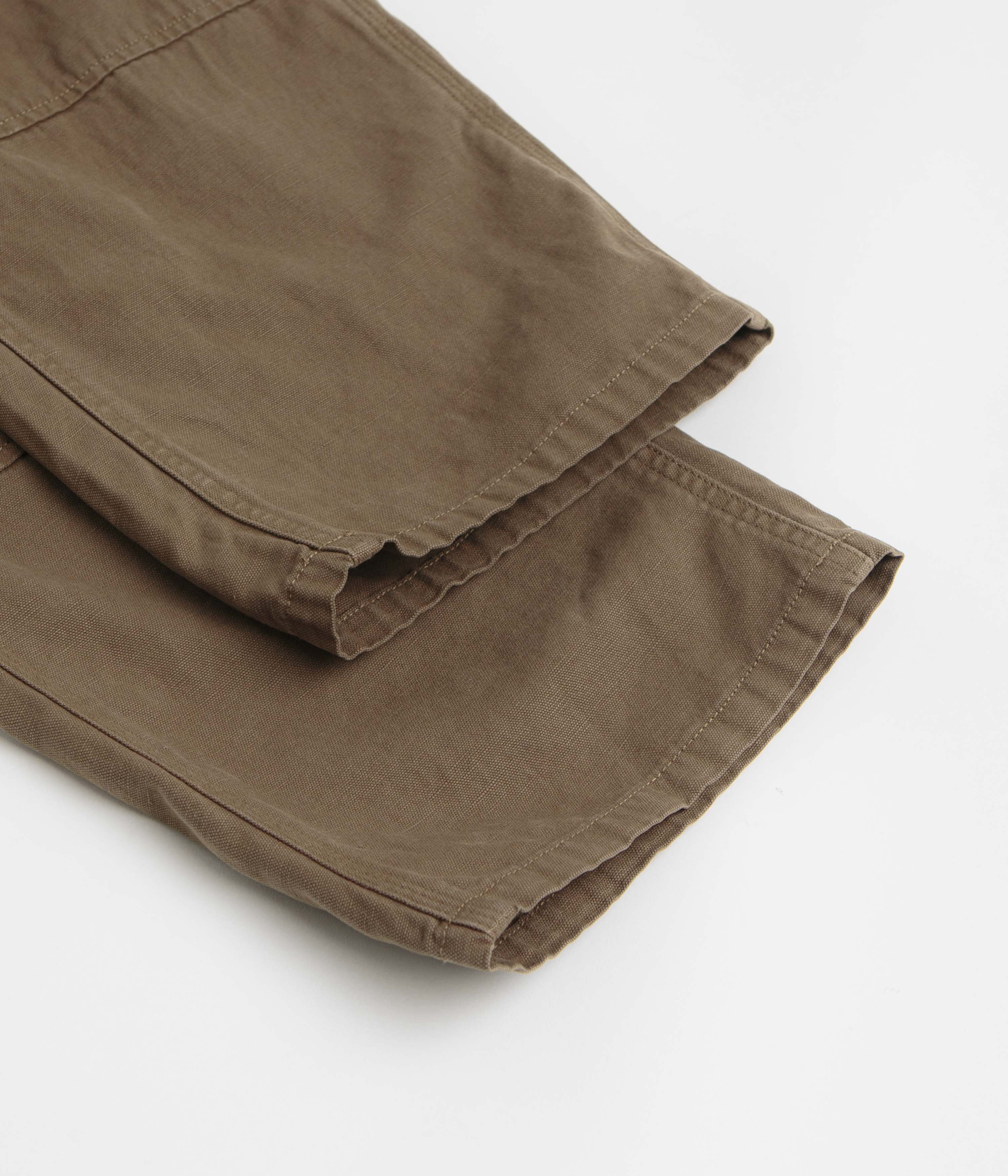 Gramicci Canvas Work Pants - Chocolate Aged - Image 8