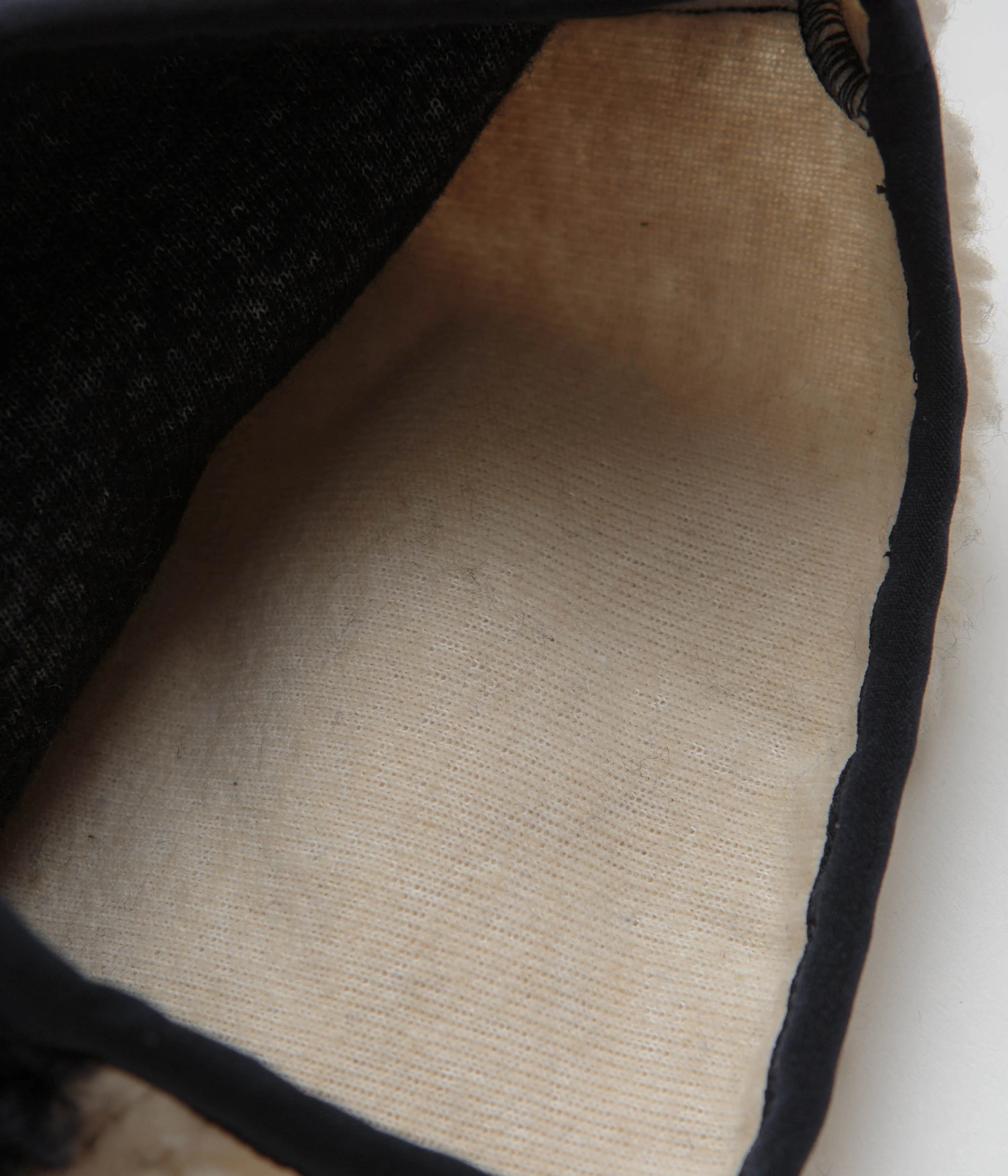 Gramicci Checkered Sherpa Pants - Natural / Navy Check - Image 9