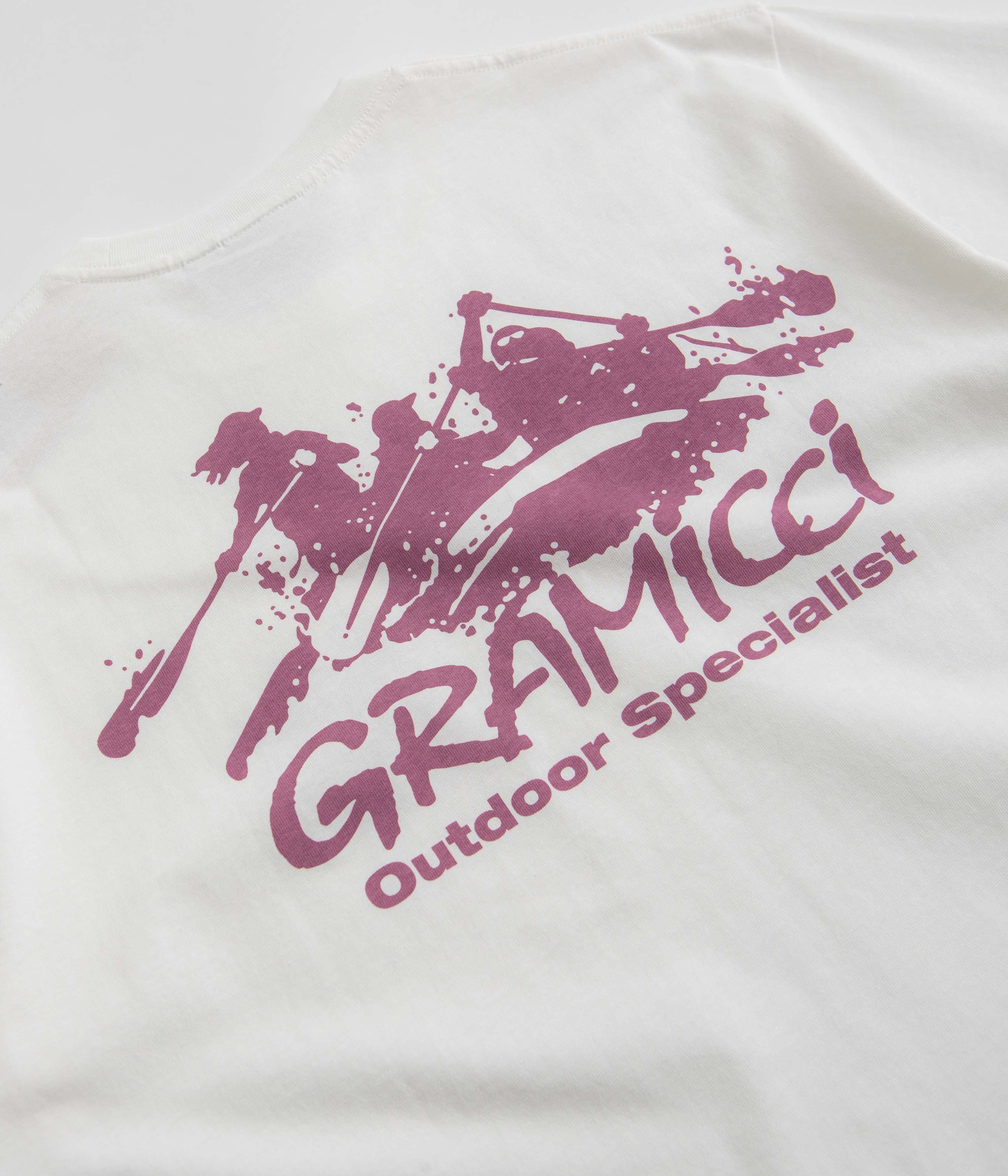 Gramicci Class 5 T-Shirt - White - Image 5