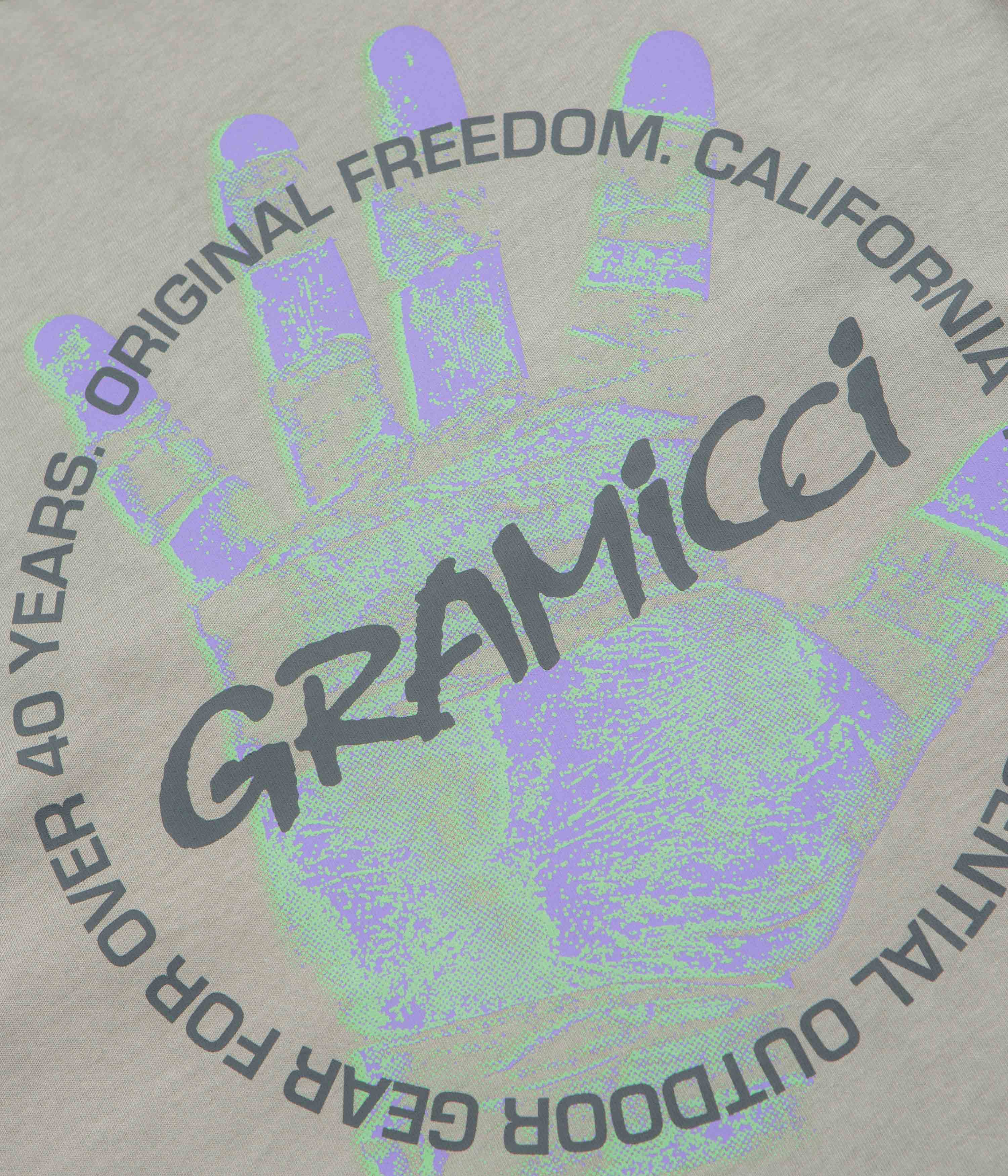 Gramicci Climbers Hand T-Shirt - Pigment Slate - Image 5