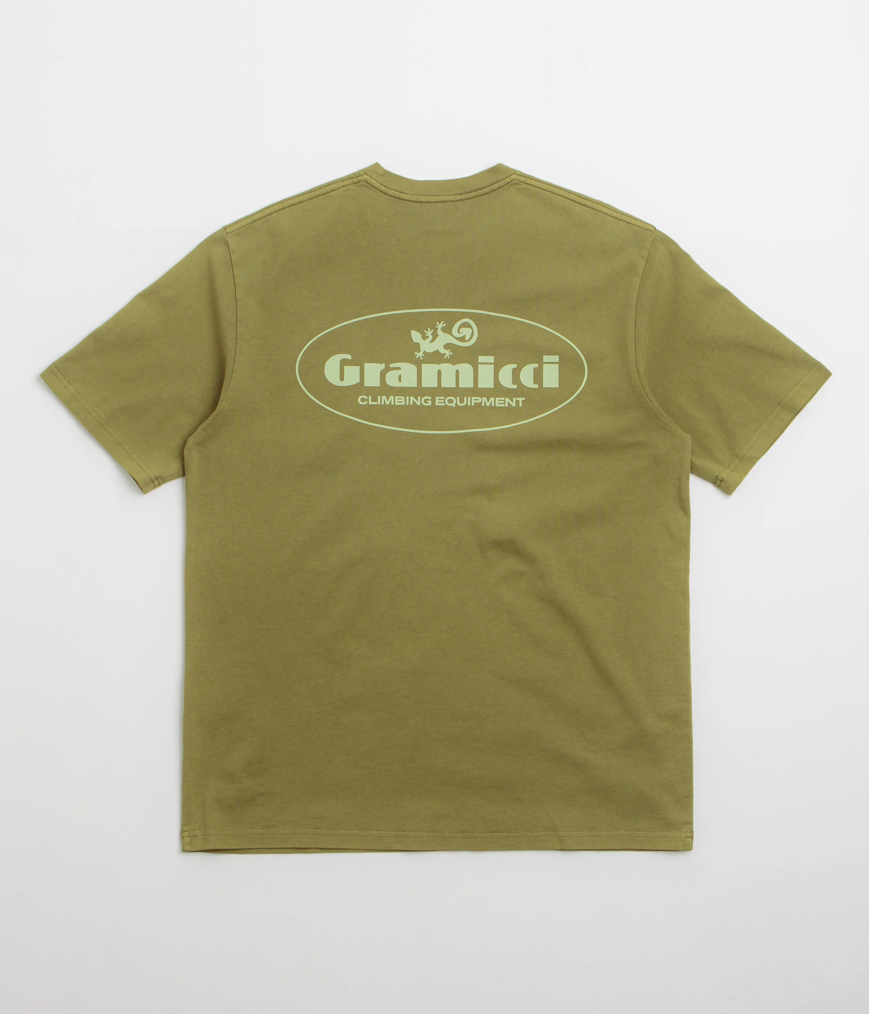 Gramicci Climbing Equipment T-Shirt - Pistachio Pigment