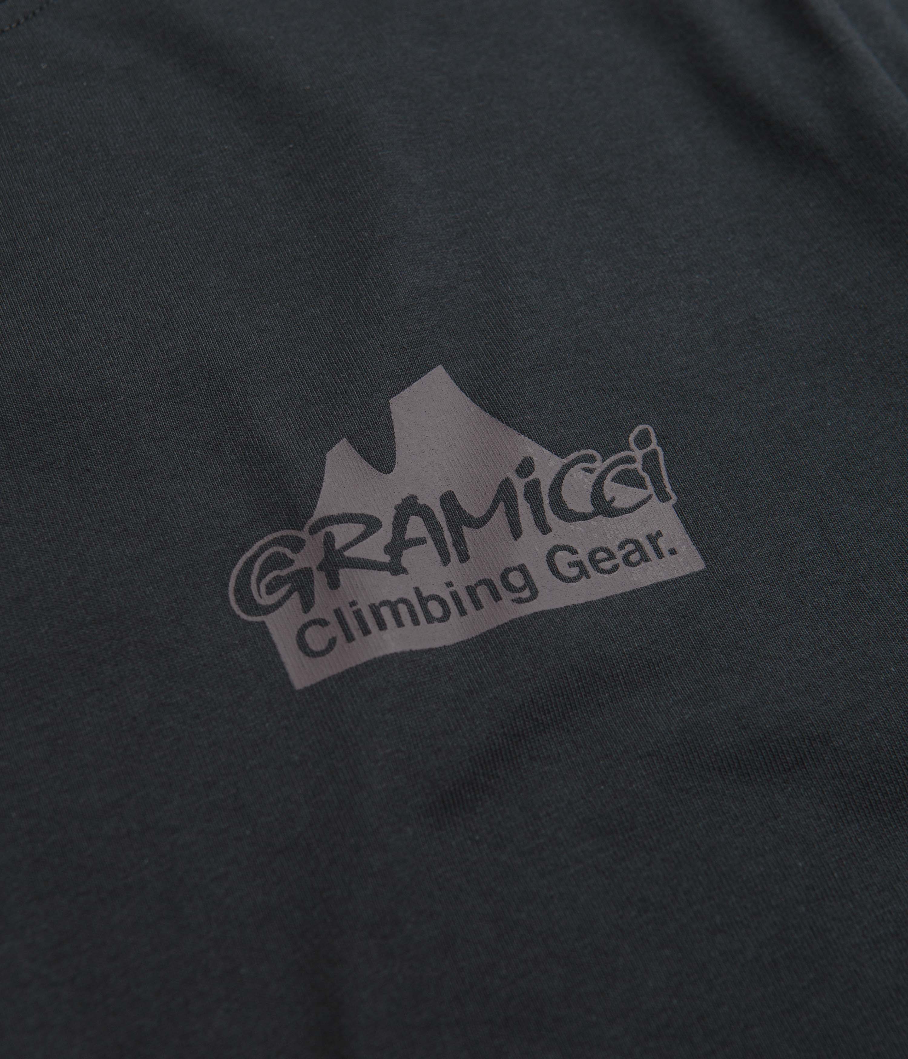 Gramicci Climbing Gear T-Shirt - Vintage Black - Image 4