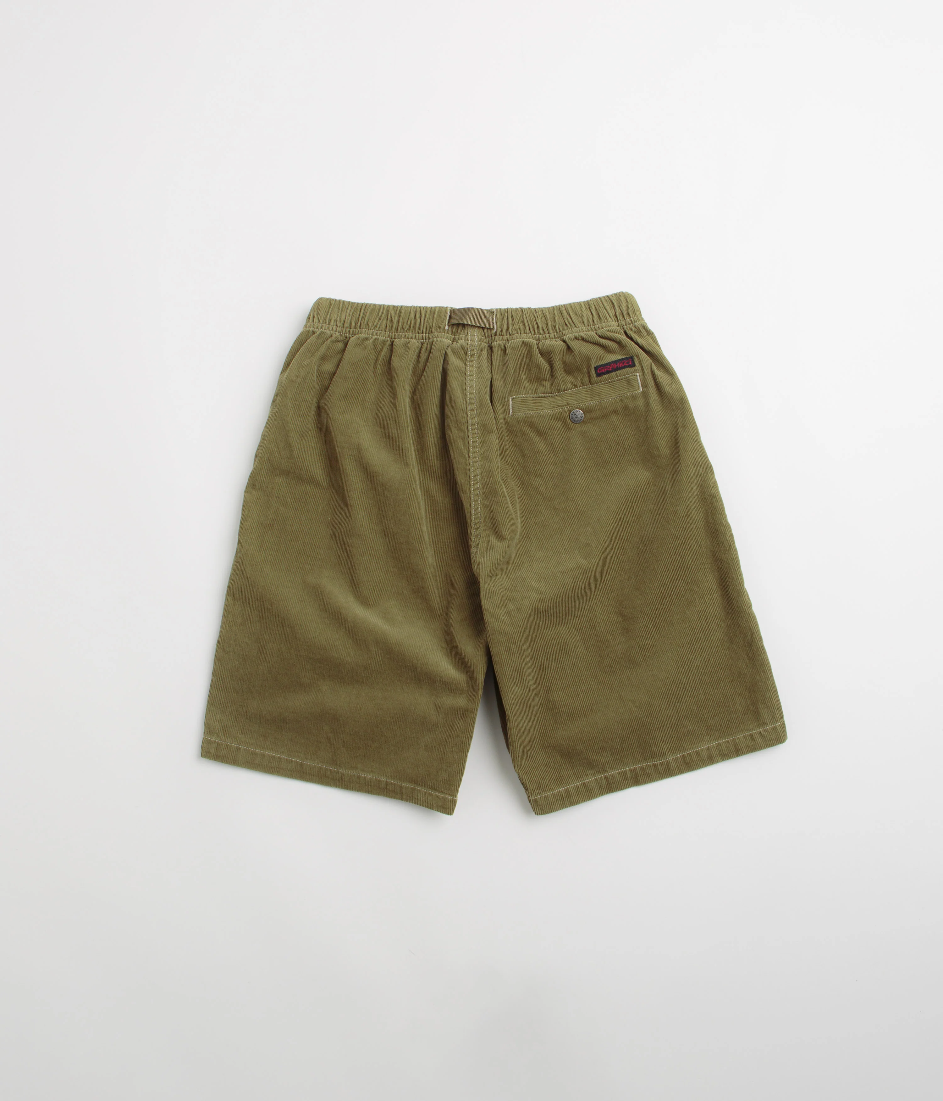 Gramicci Corduroy G-Shorts - Olive - Image 3