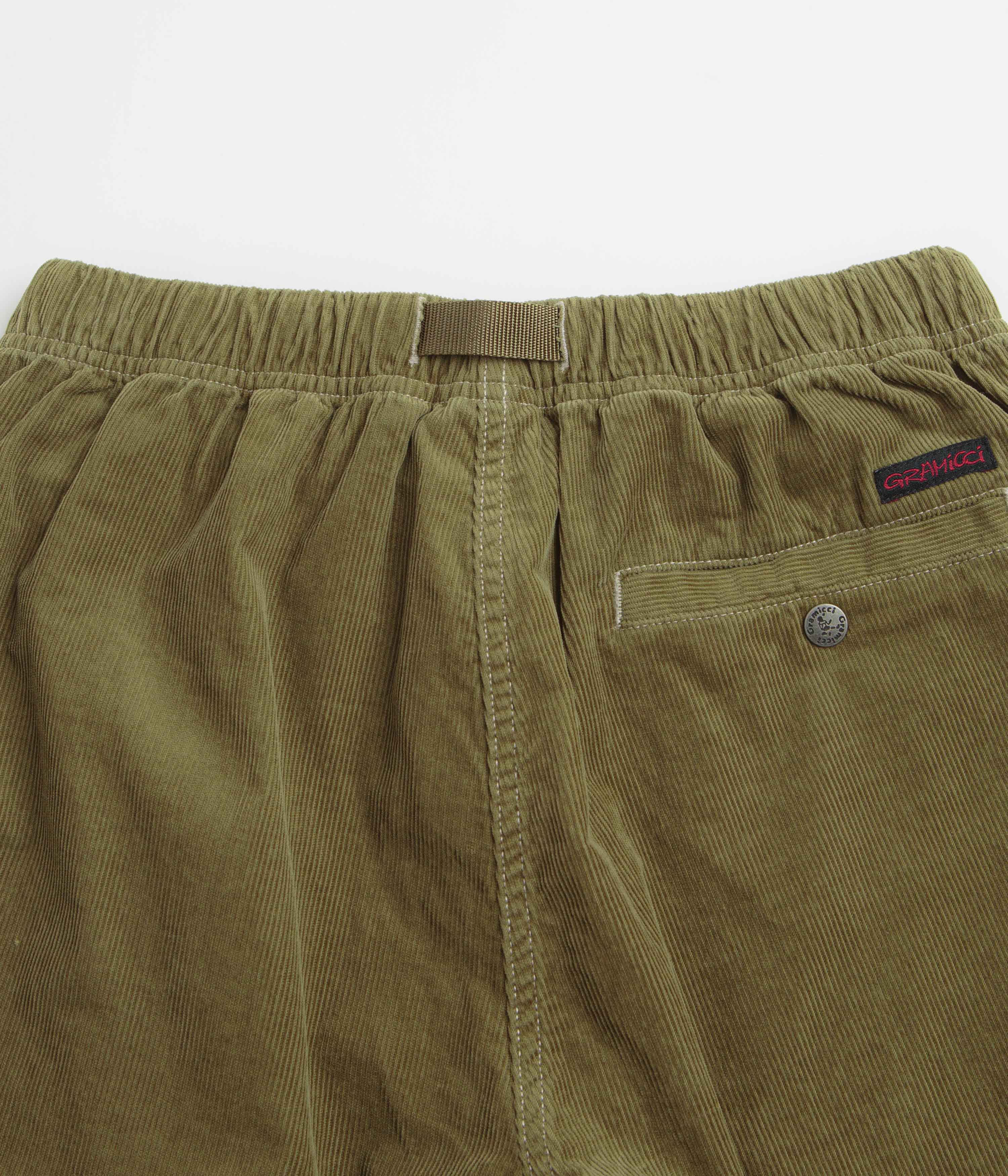Gramicci Corduroy G-Shorts - Olive - Image 6