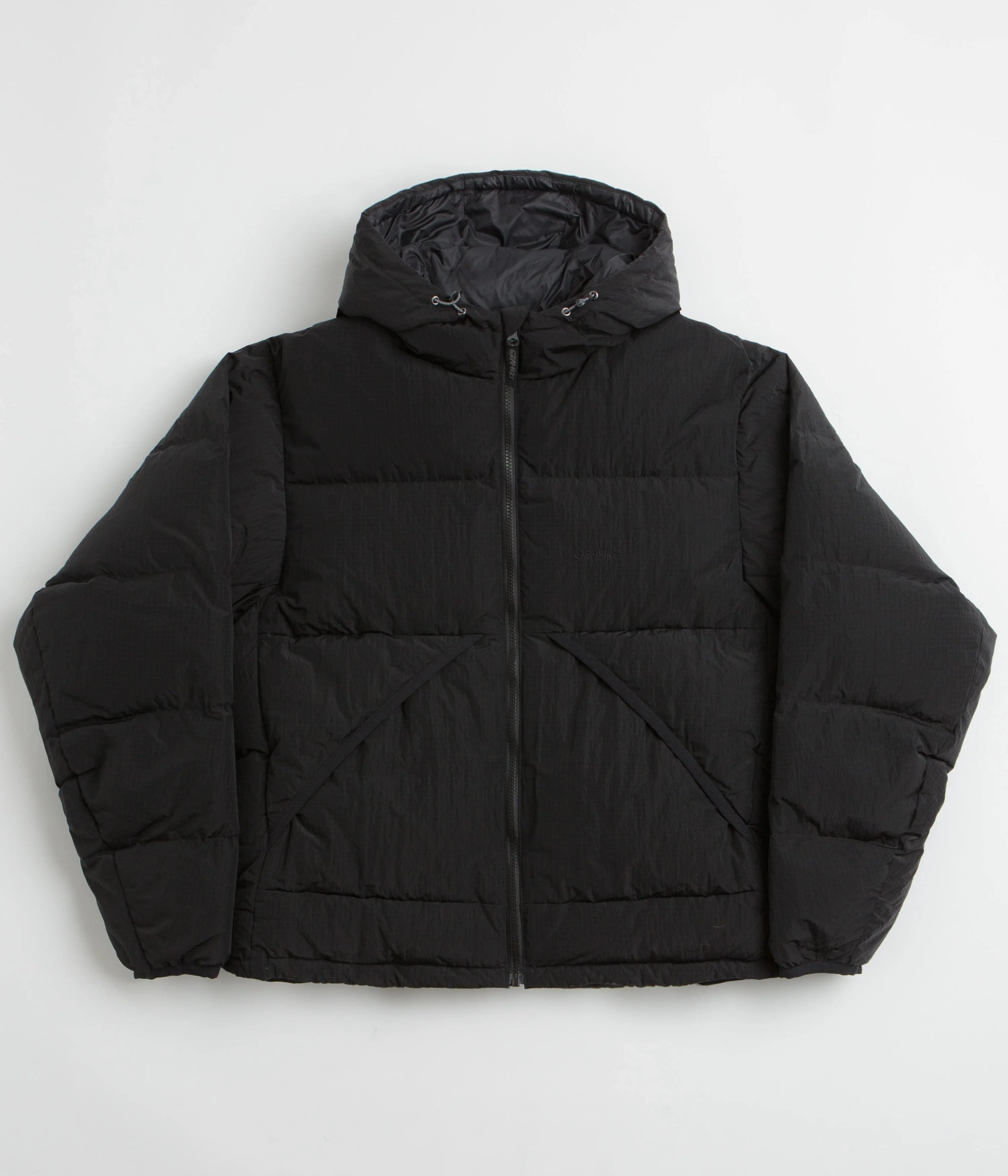 Gramicci Down Hooded Puffer Jacket - Black