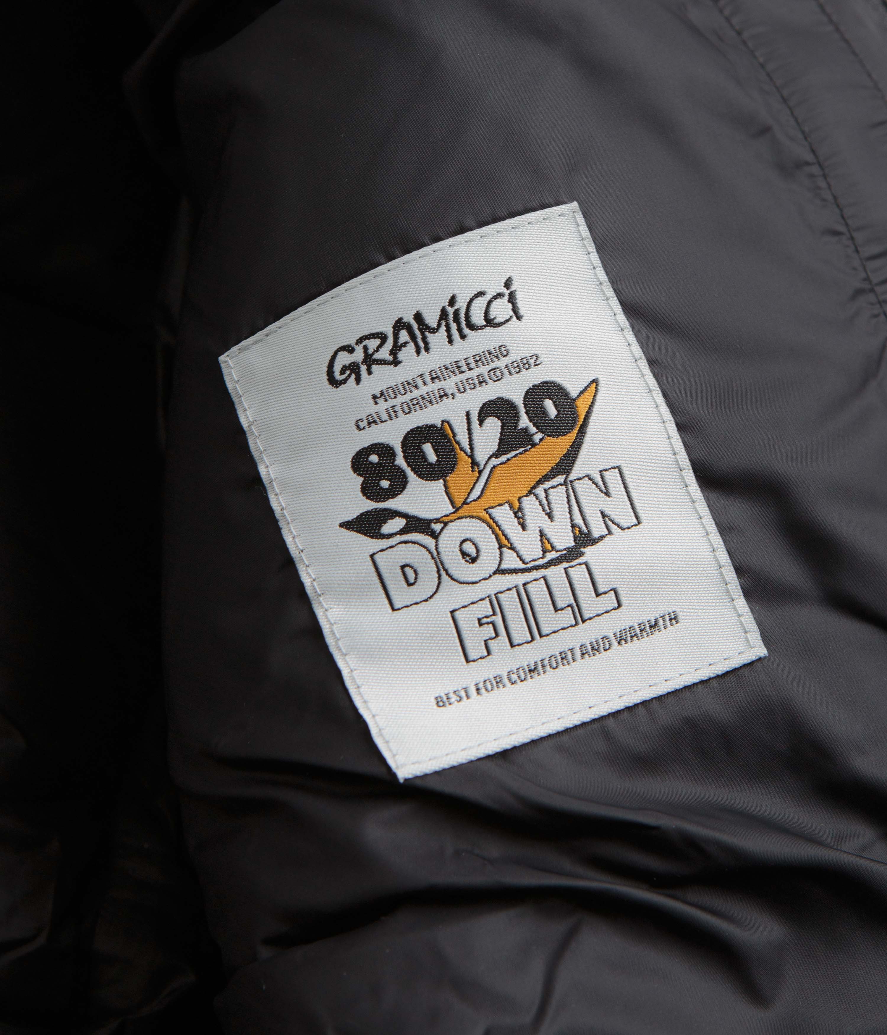 Gramicci Down Hooded Puffer Jacket - Black - Image 5