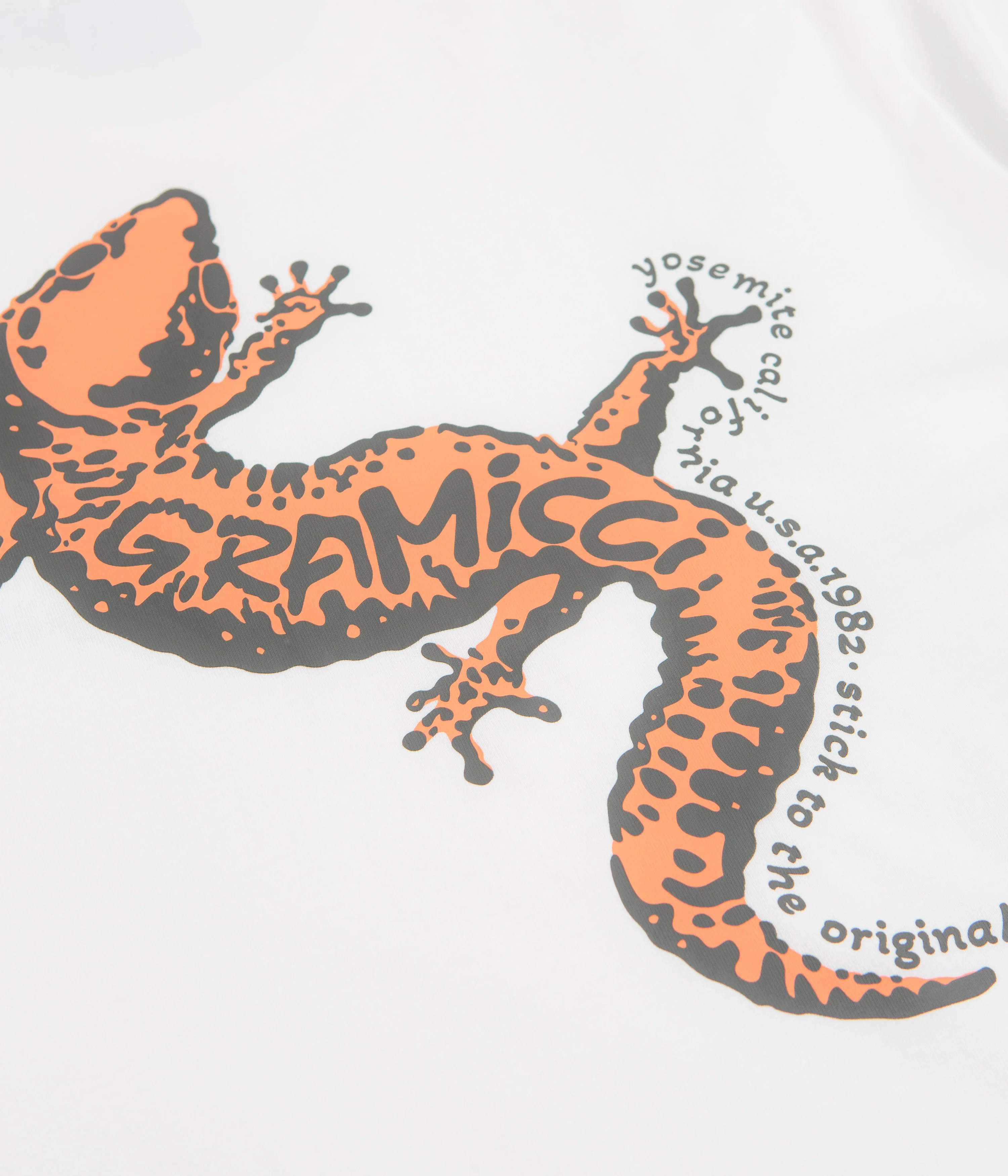 Gramicci Gecko T-Shirt - White - Image 4