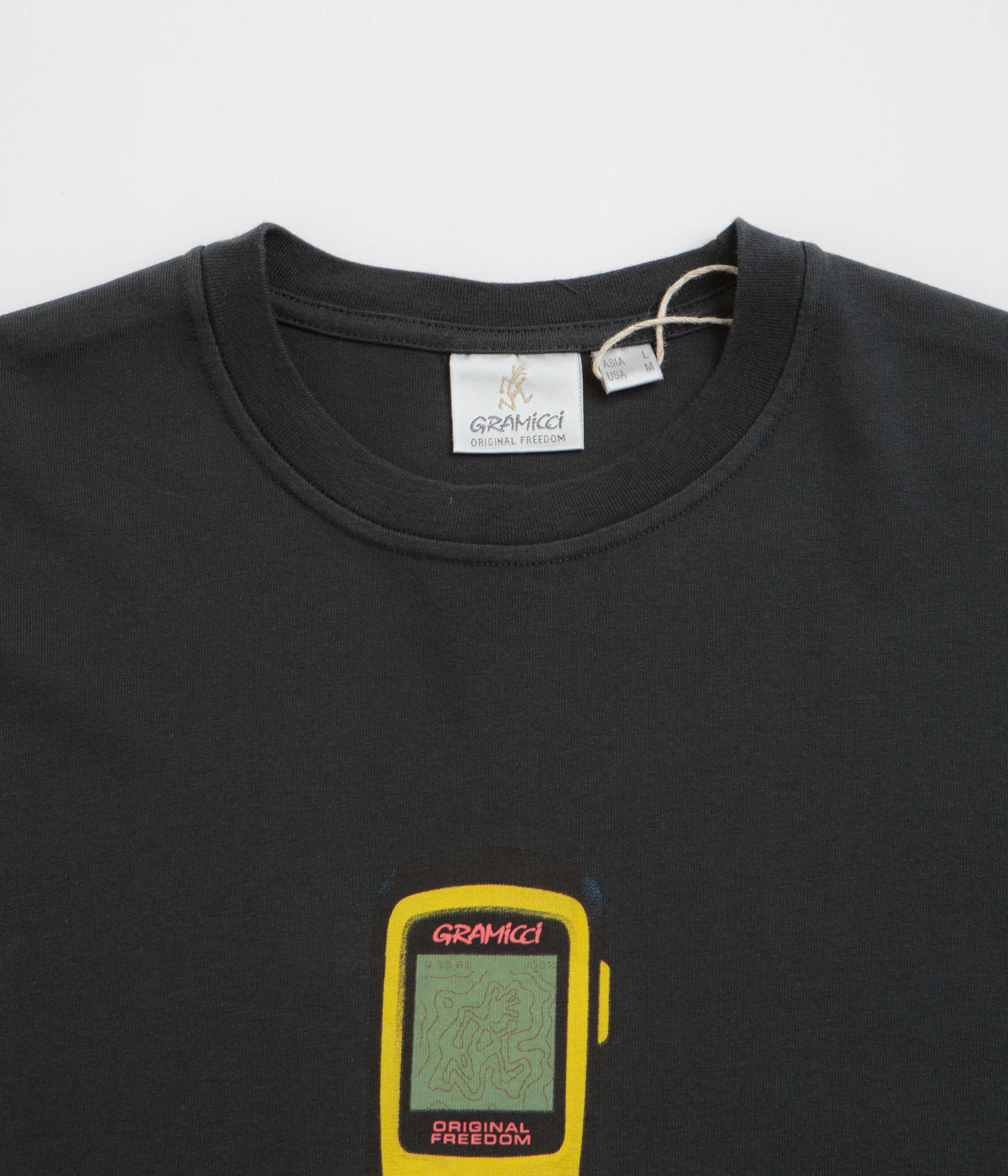 Gramicci GPS T-Shirt - Vintage Black - Image 2
