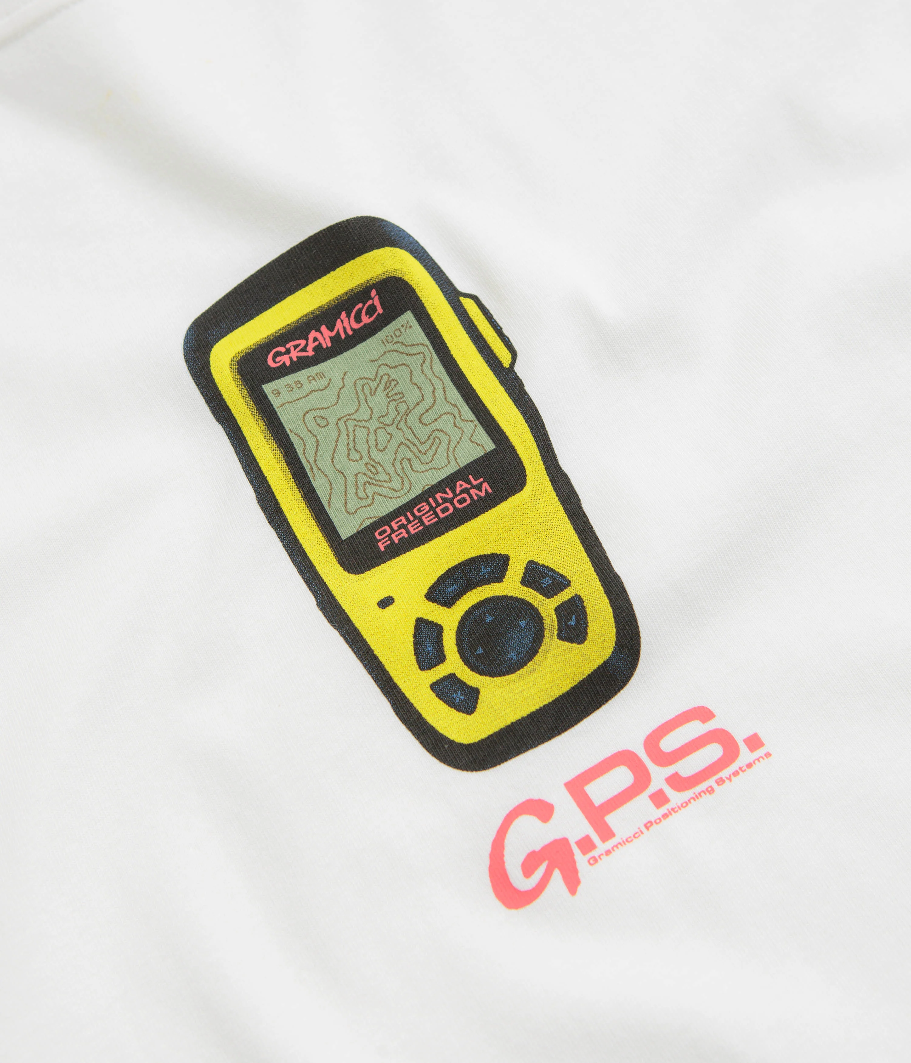 Gramicci GPS T-Shirt - White - Image 2