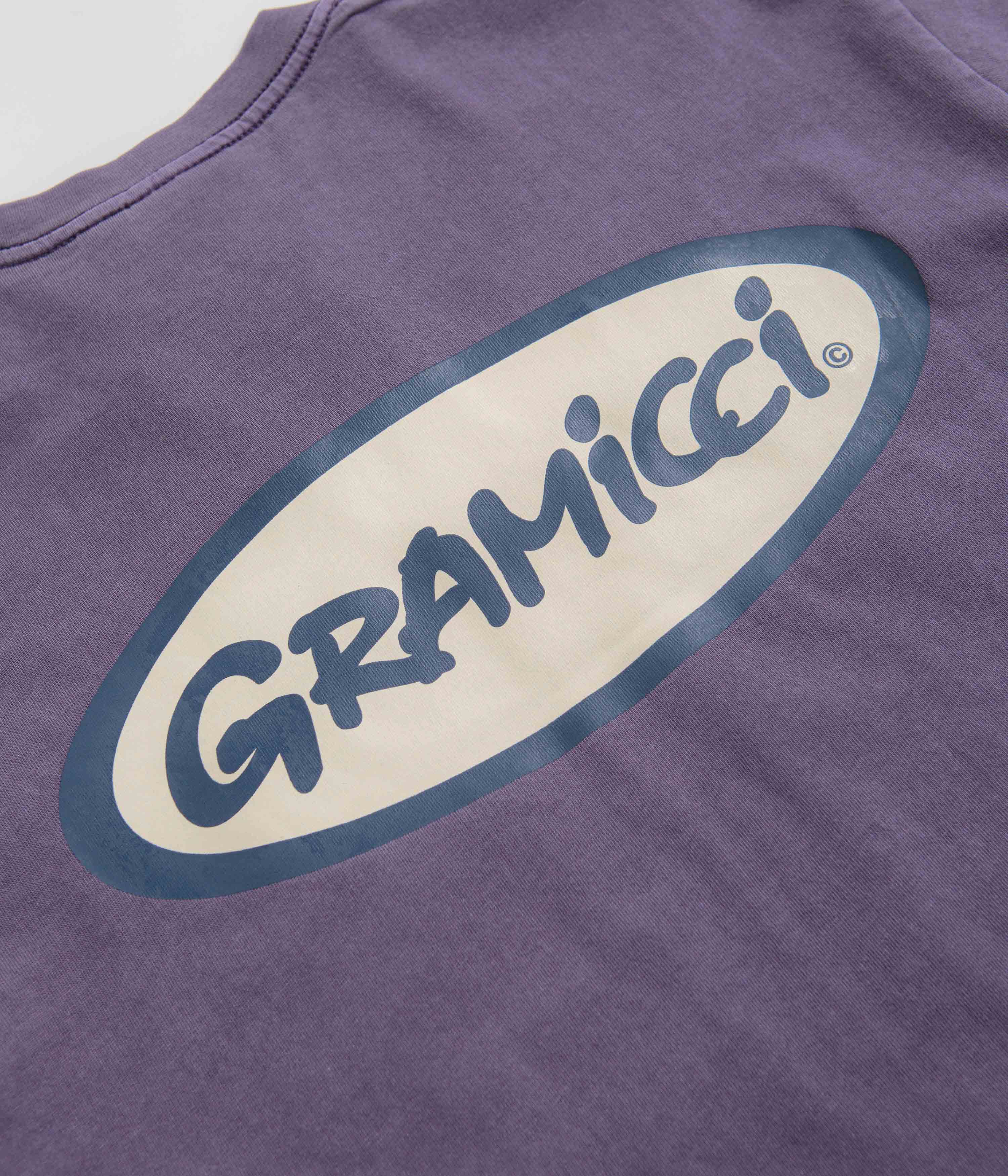 Gramicci Gramicci Oval T-Shirt - Purple Pigment - Image 5