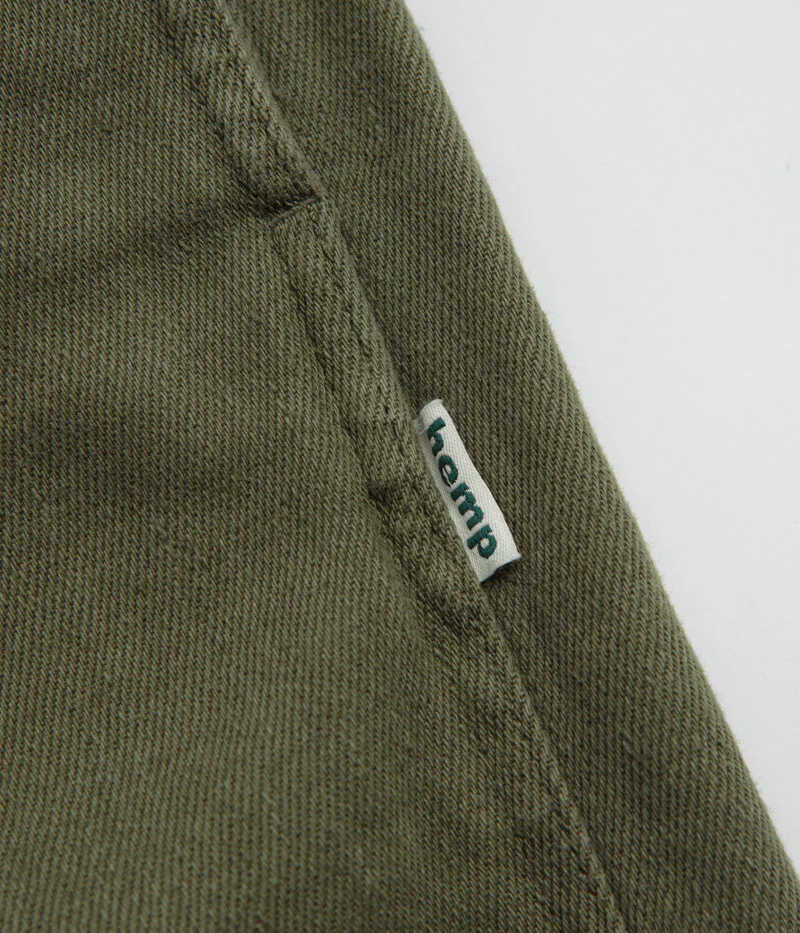 Gramicci Hemp G-Shorts - Olive - Image 8
