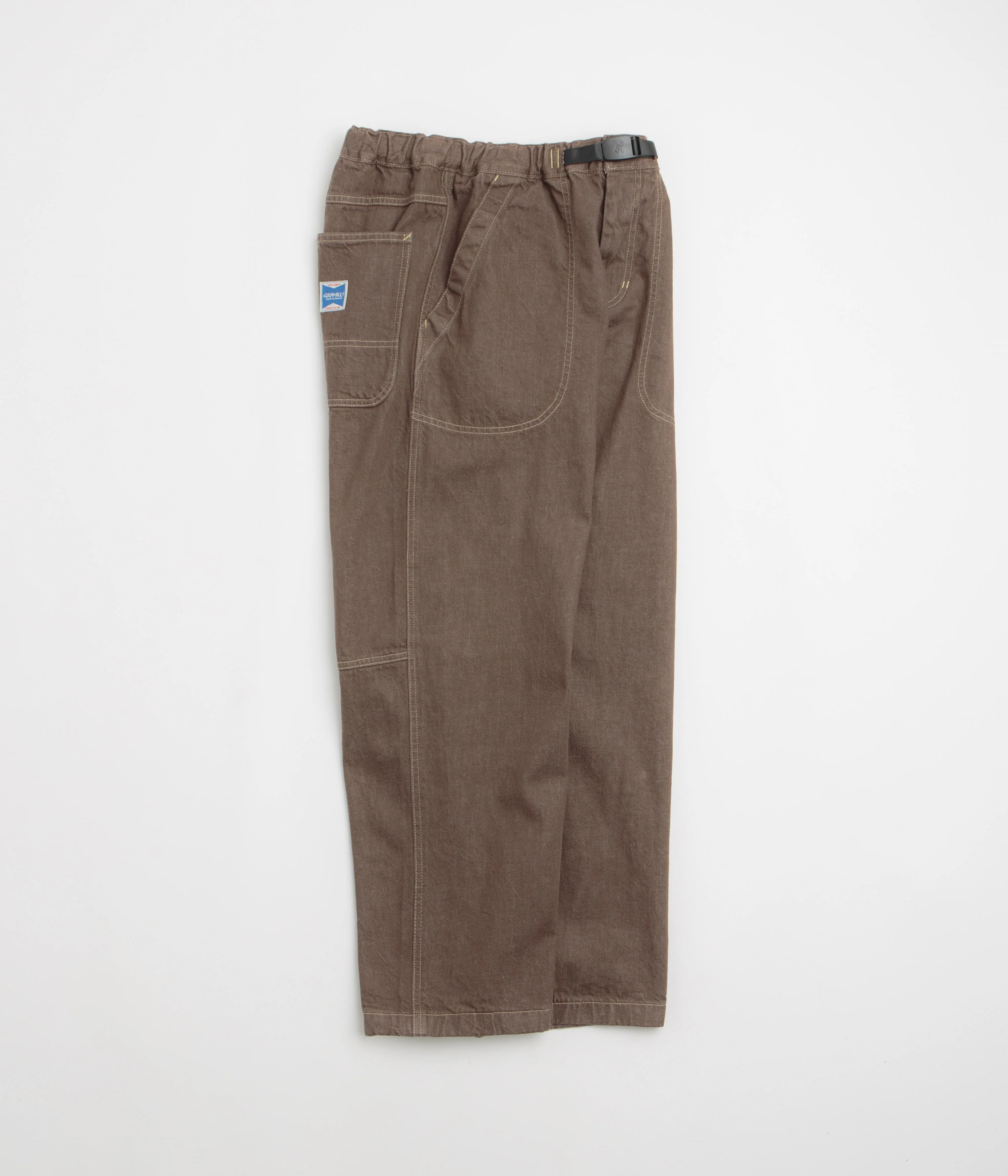 Gramicci Japanese Slub Denim Pants - Amber - Image 2