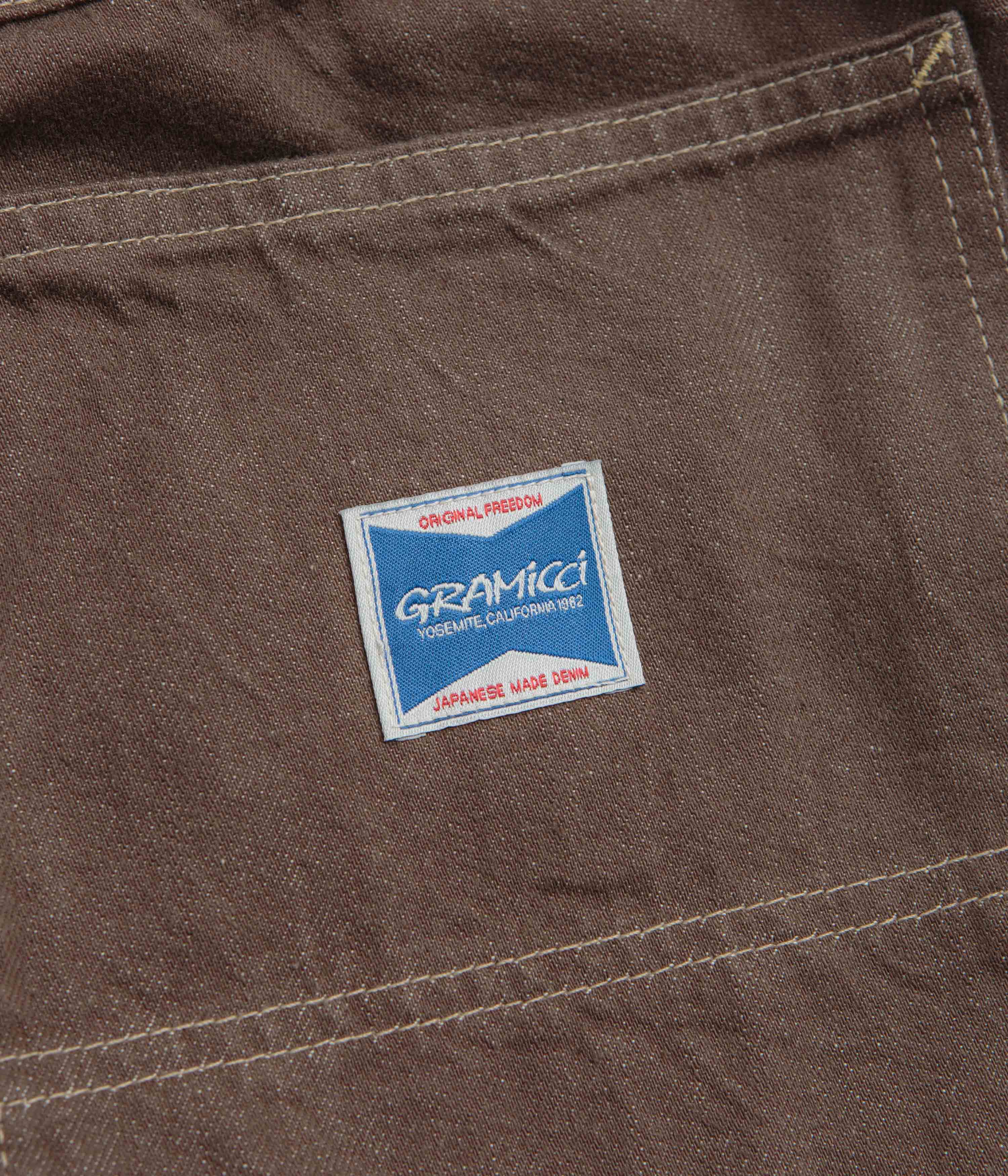 Gramicci Japanese Slub Denim Pants - Amber - Image 8