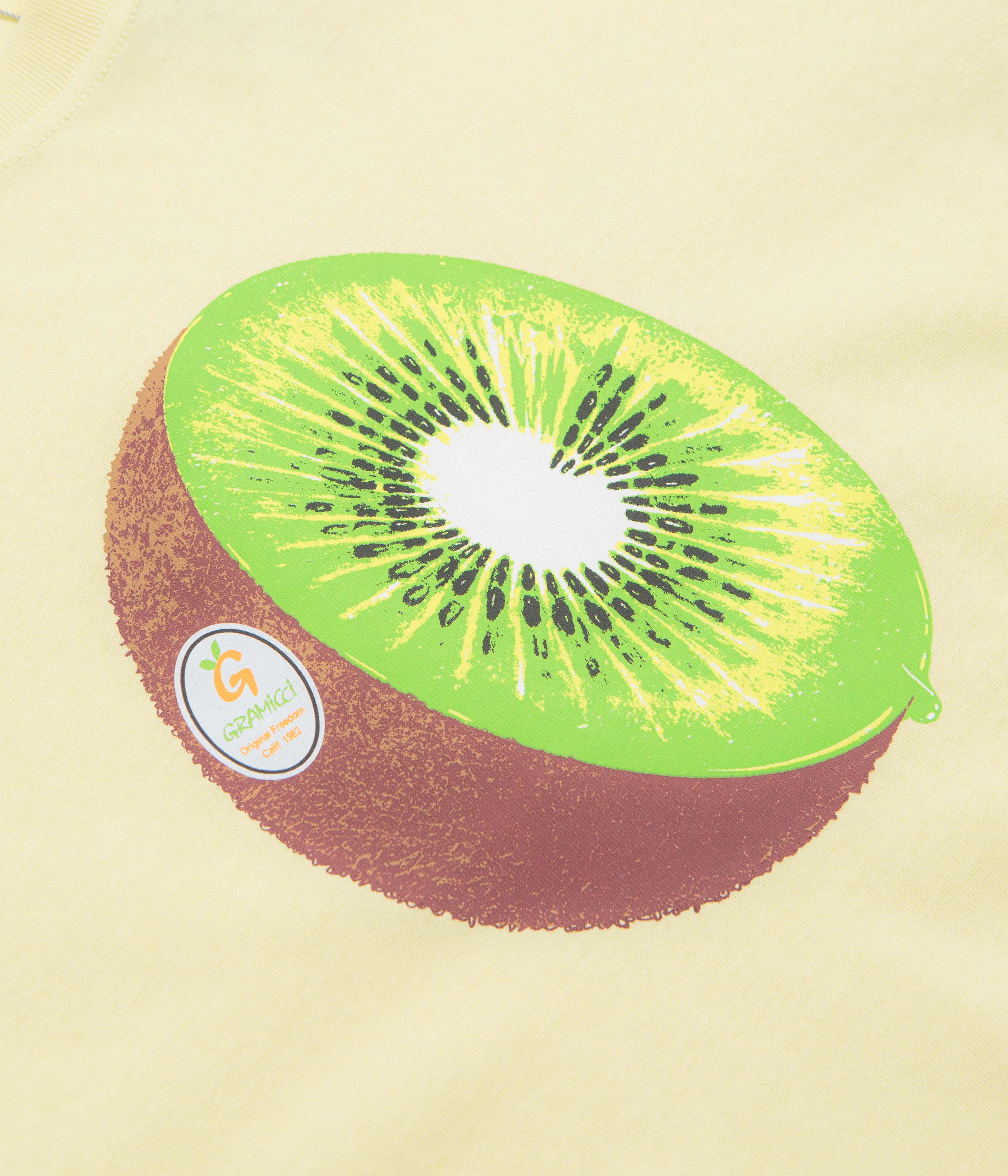 Gramicci Kiwi T-Shirt - Lemon - Image 3
