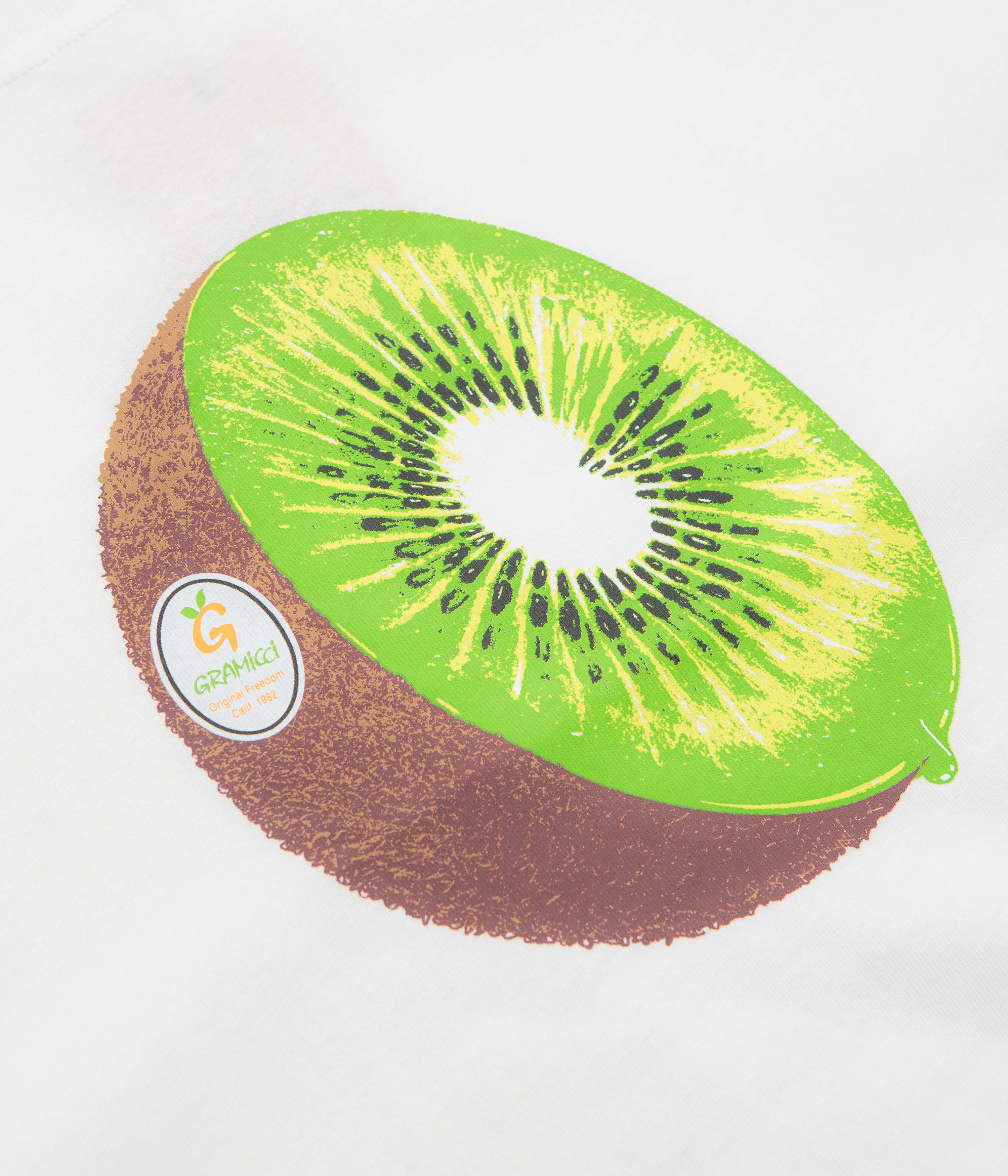 Gramicci Kiwi T-Shirt - White - Image 3