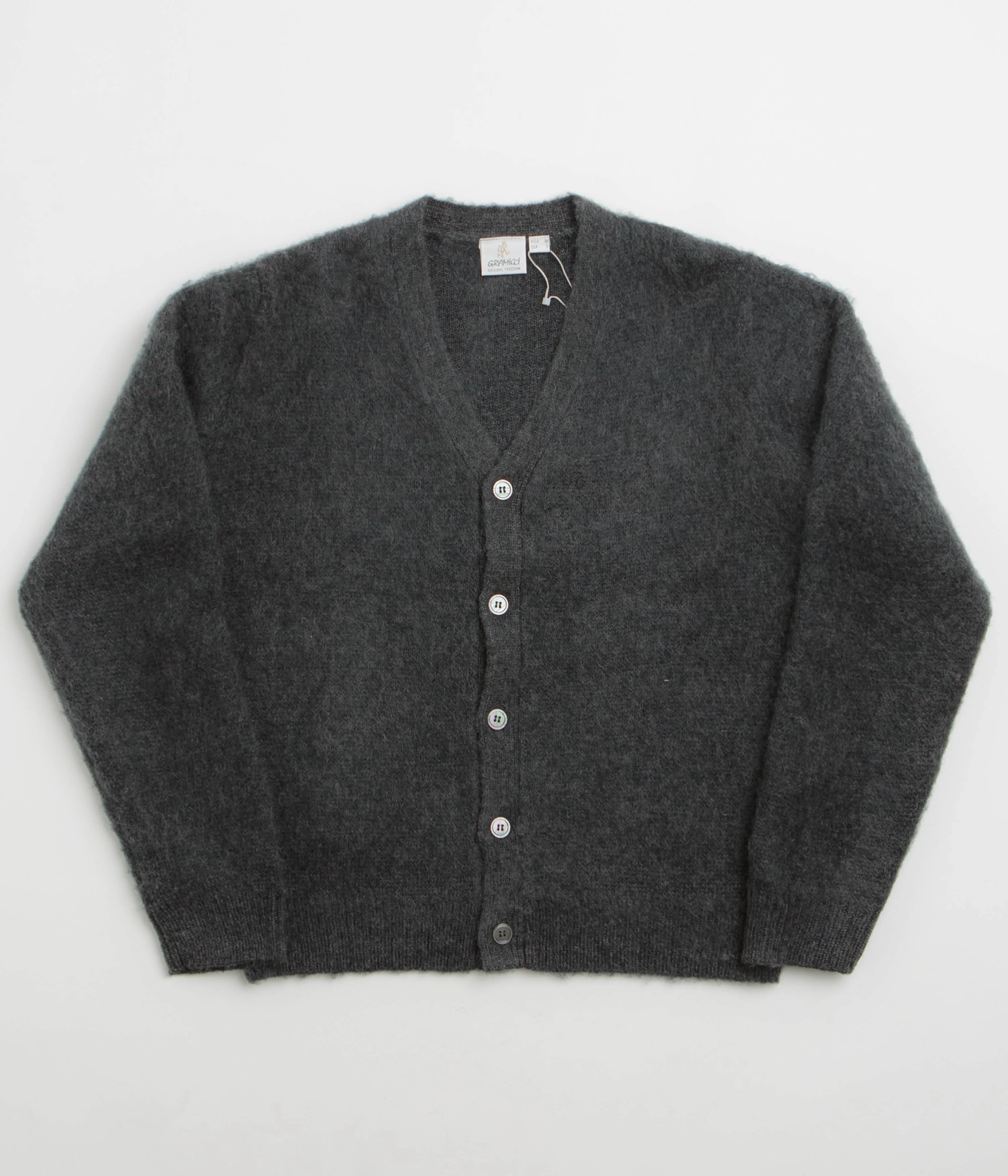 Gramicci Mohair Cardigan - Charcoal