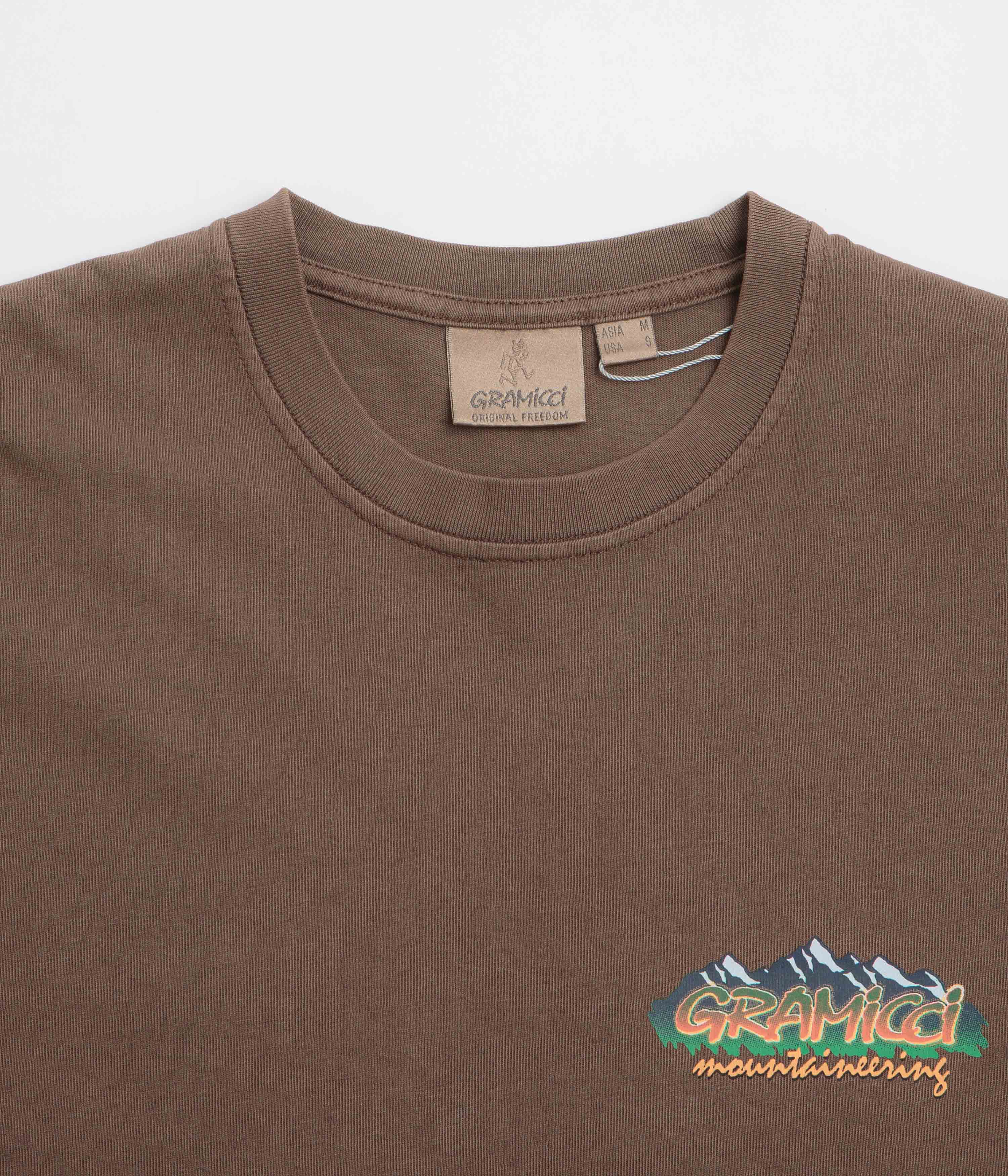 Gramicci Mountaineering T-Shirt - Brown Pigment - Image 3