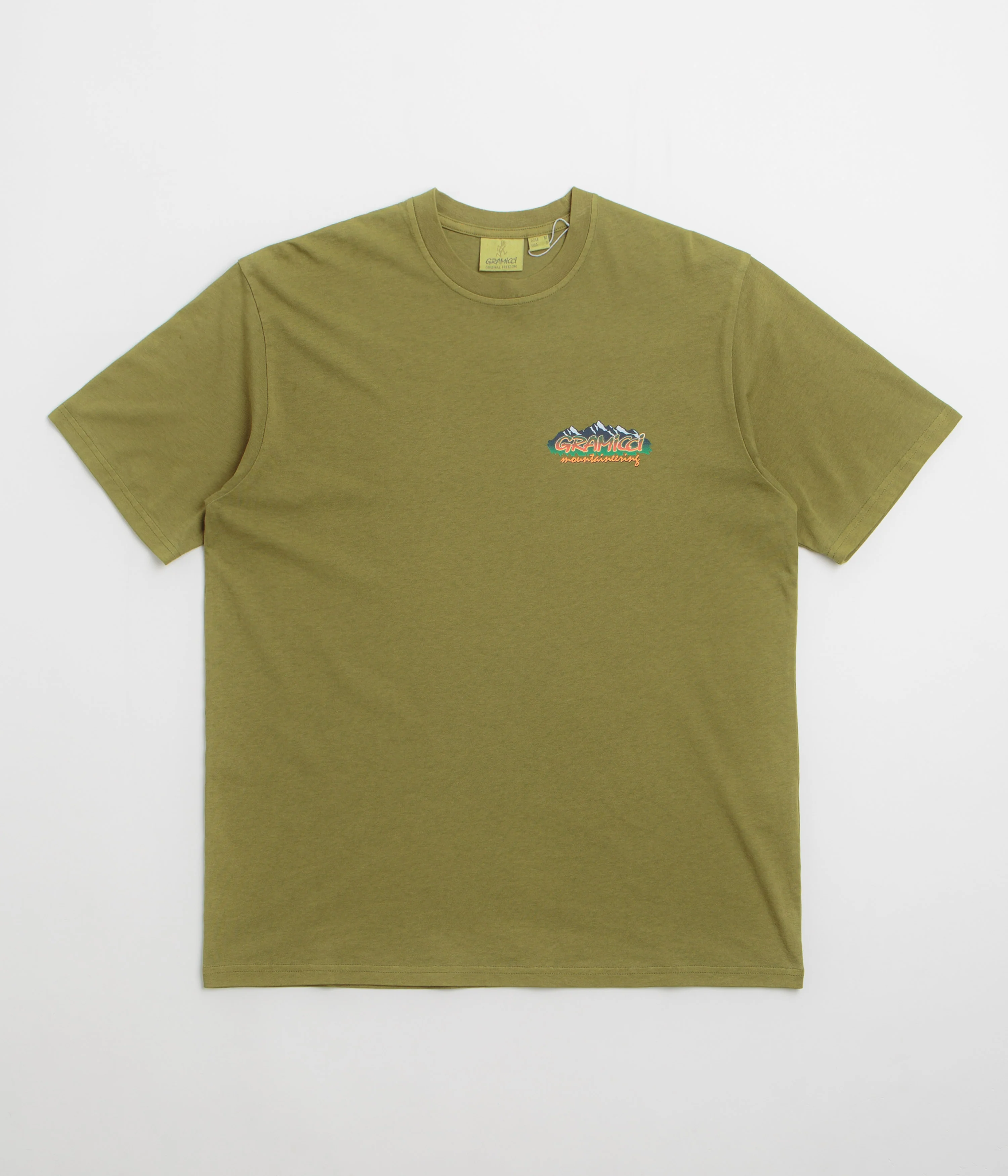 Gramicci Mountaineering T-Shirt - Pistachio Pigment - Image 2