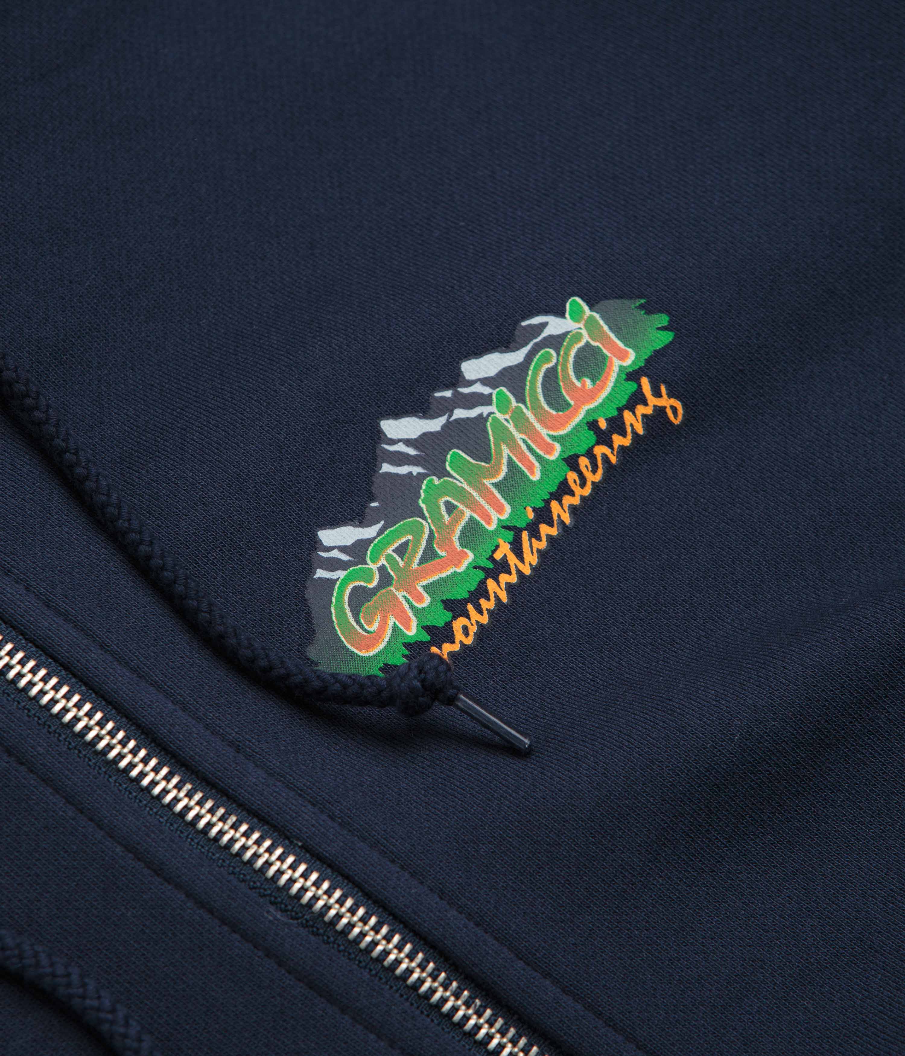 Gramicci Mountaineering Zip Hoodie - Navy - Image 5