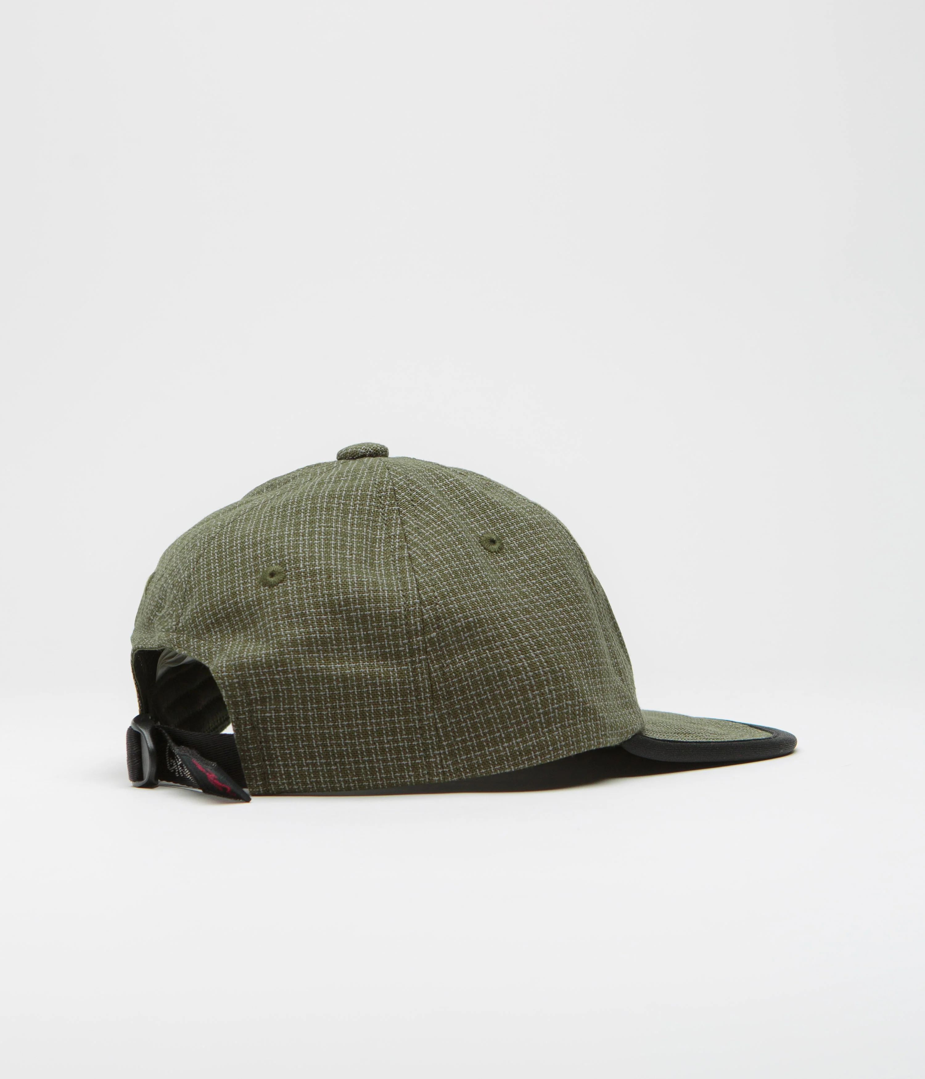 Gramicci O.G. Dyed Woven Dobby Jam Cap - Olive Dyed - Image 3
