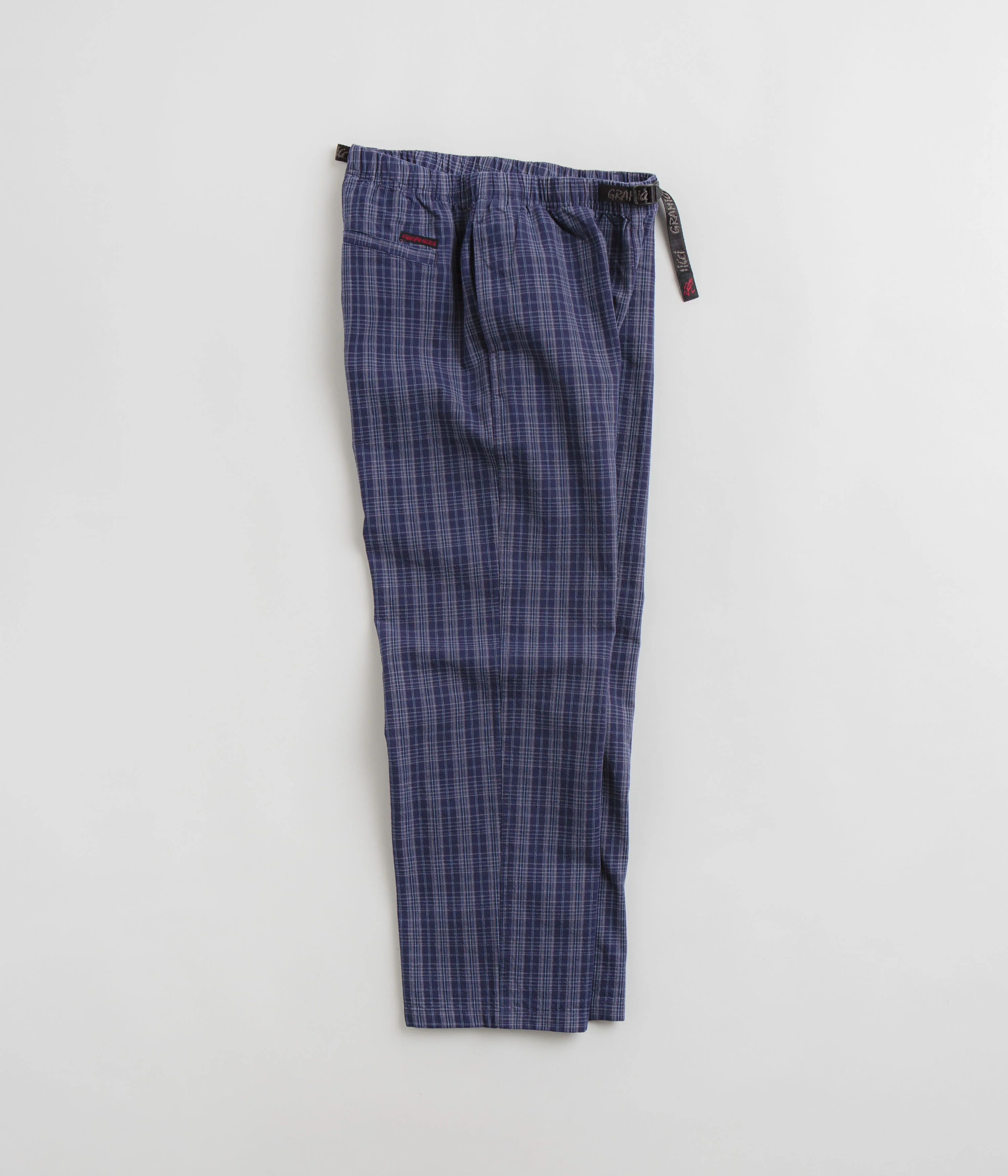 Gramicci OG Yarn Dye Dobby Plaid Jam Pants - Deep Twilight - Image 2