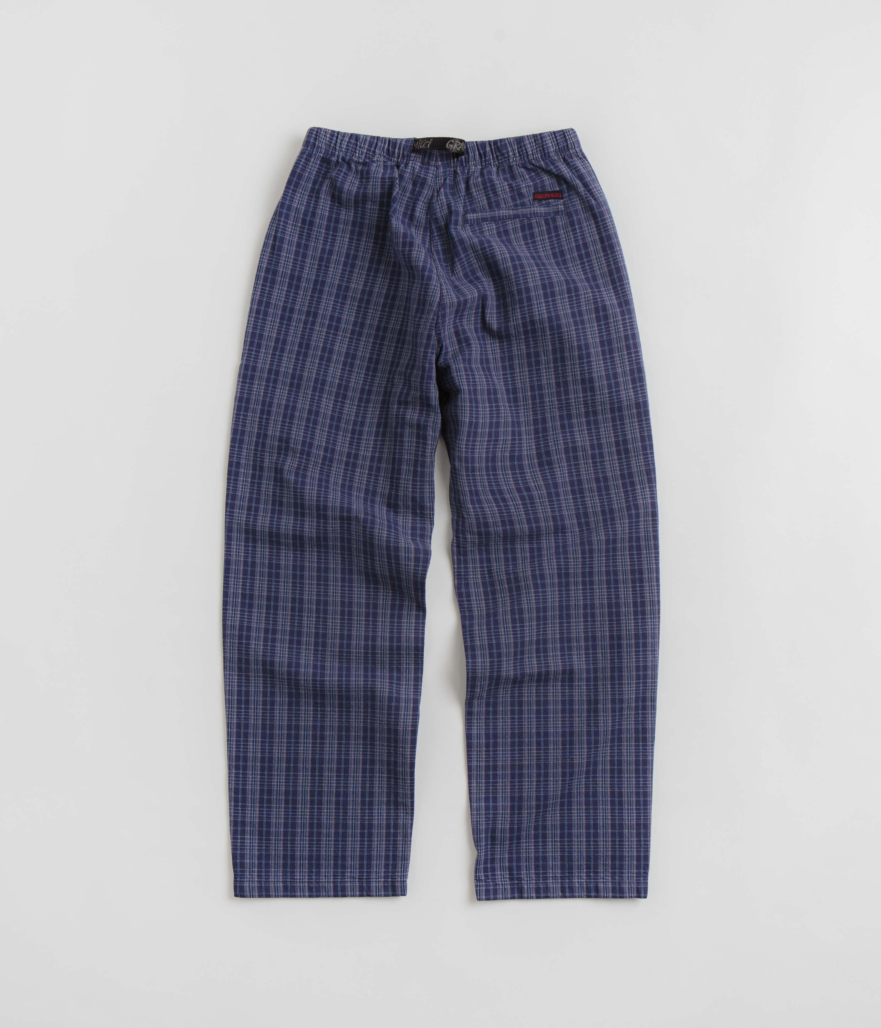 Gramicci OG Yarn Dye Dobby Plaid Jam Pants - Deep Twilight - Image 3