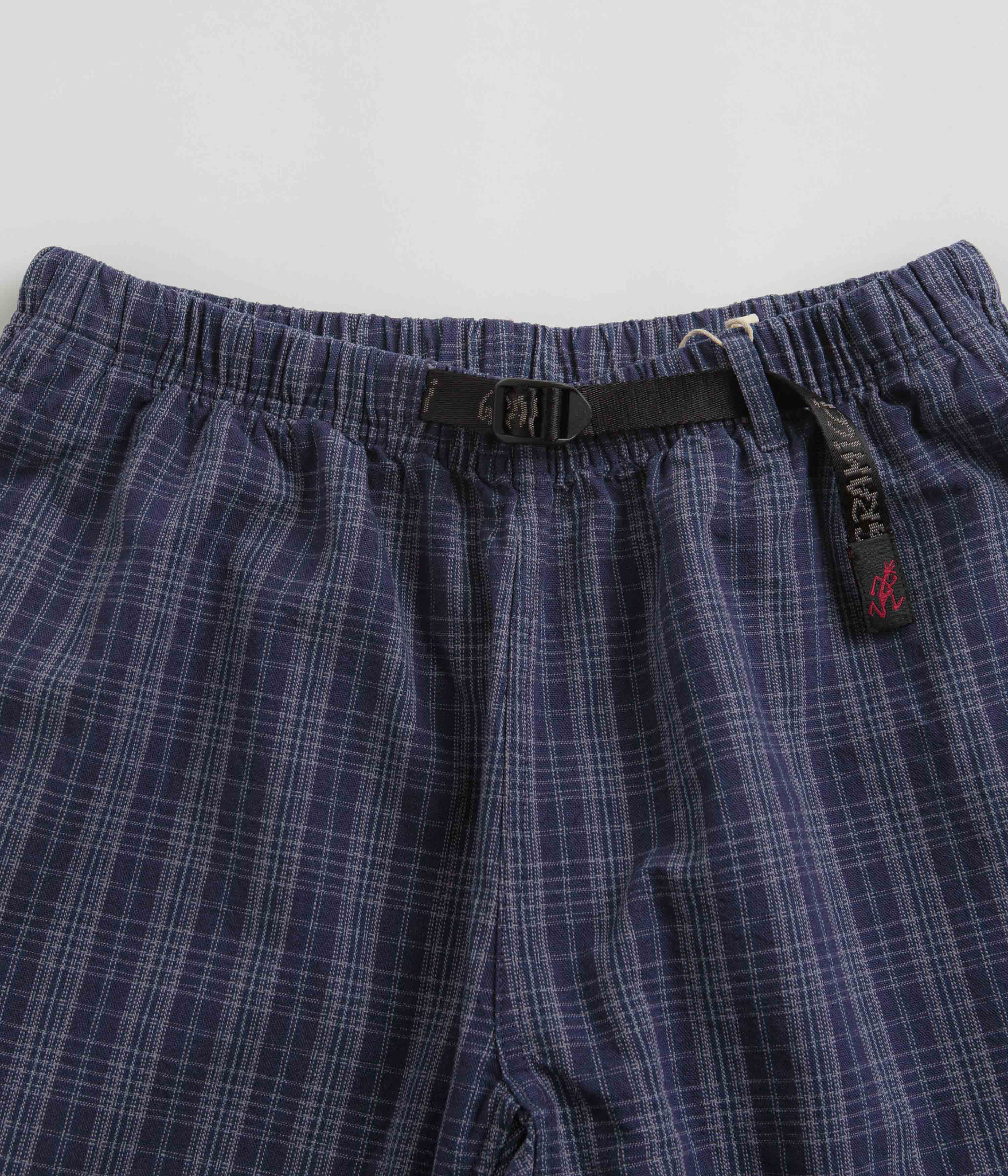 Gramicci OG Yarn Dye Dobby Plaid Jam Shorts - Deep Twilight - Image 5
