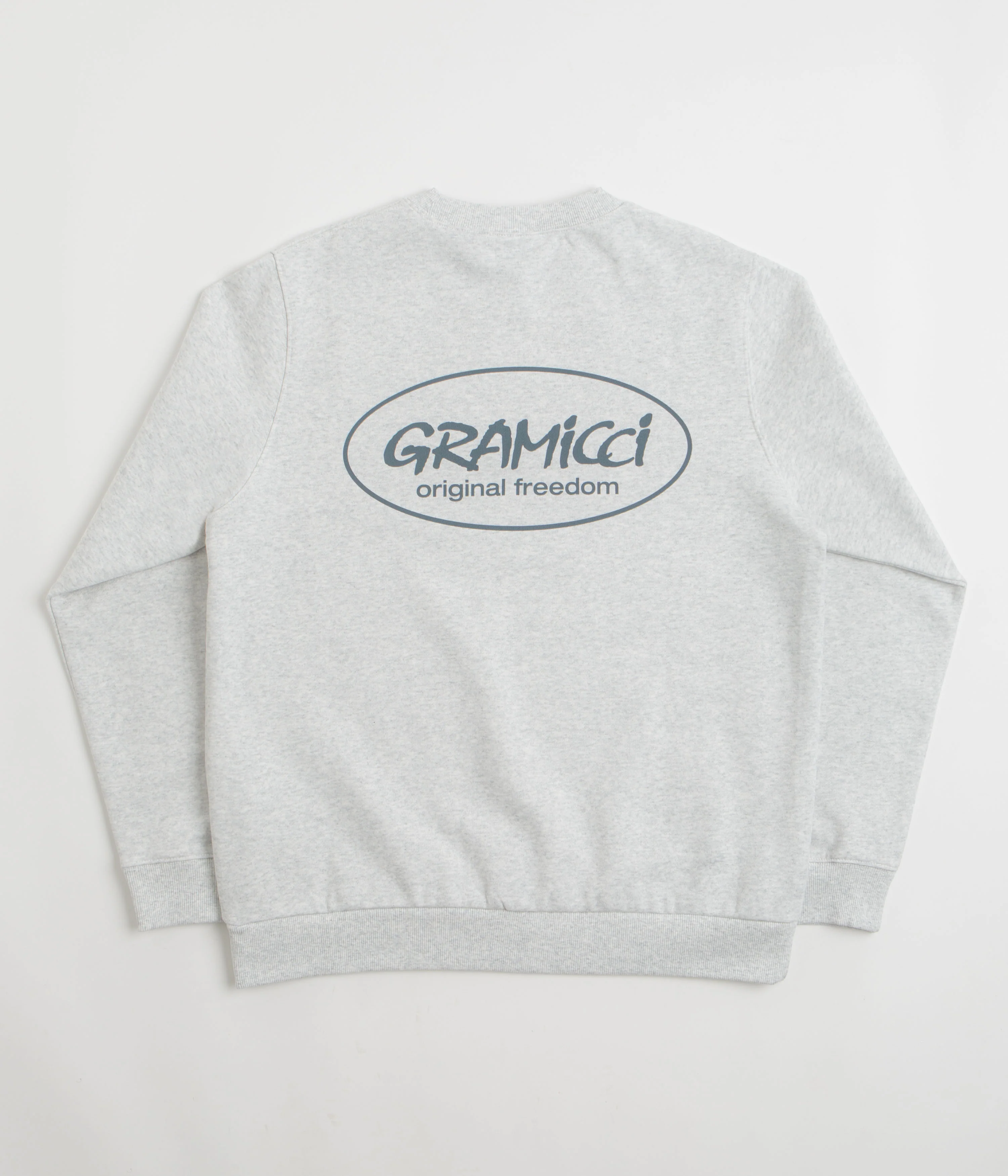 Gramicci Original Freedom Crewneck Sweatshirt - Heather Ash - Image 2