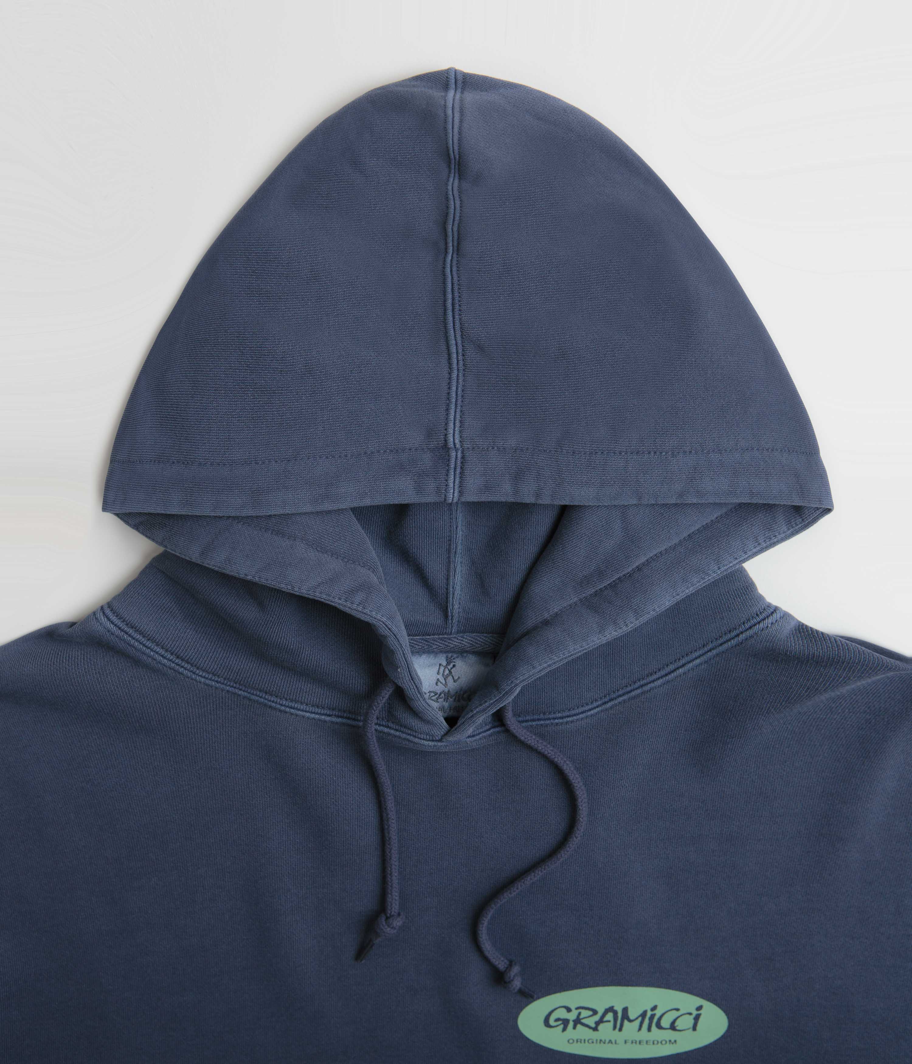 Gramicci Original Freedom Oval Hoodie - Navy Pigment - Image 6