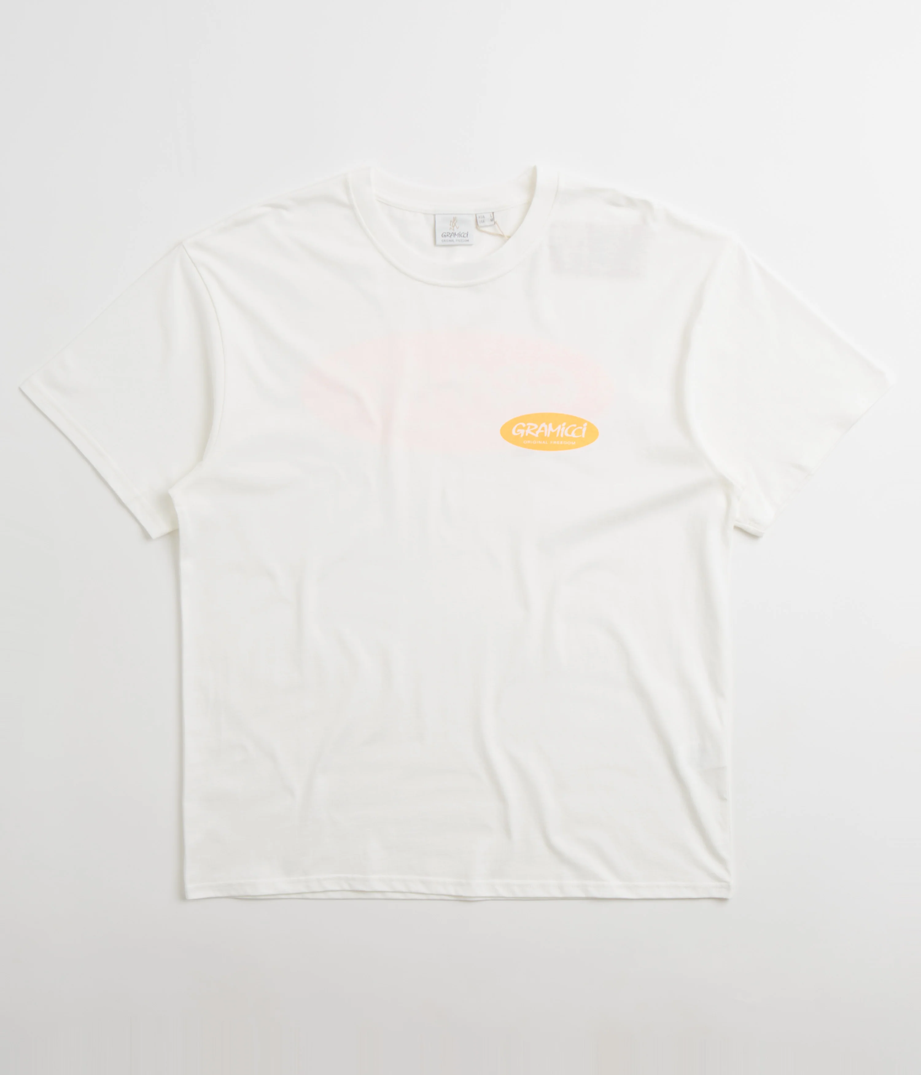 Gramicci Original Freedom Oval T-Shirt - White - Image 2