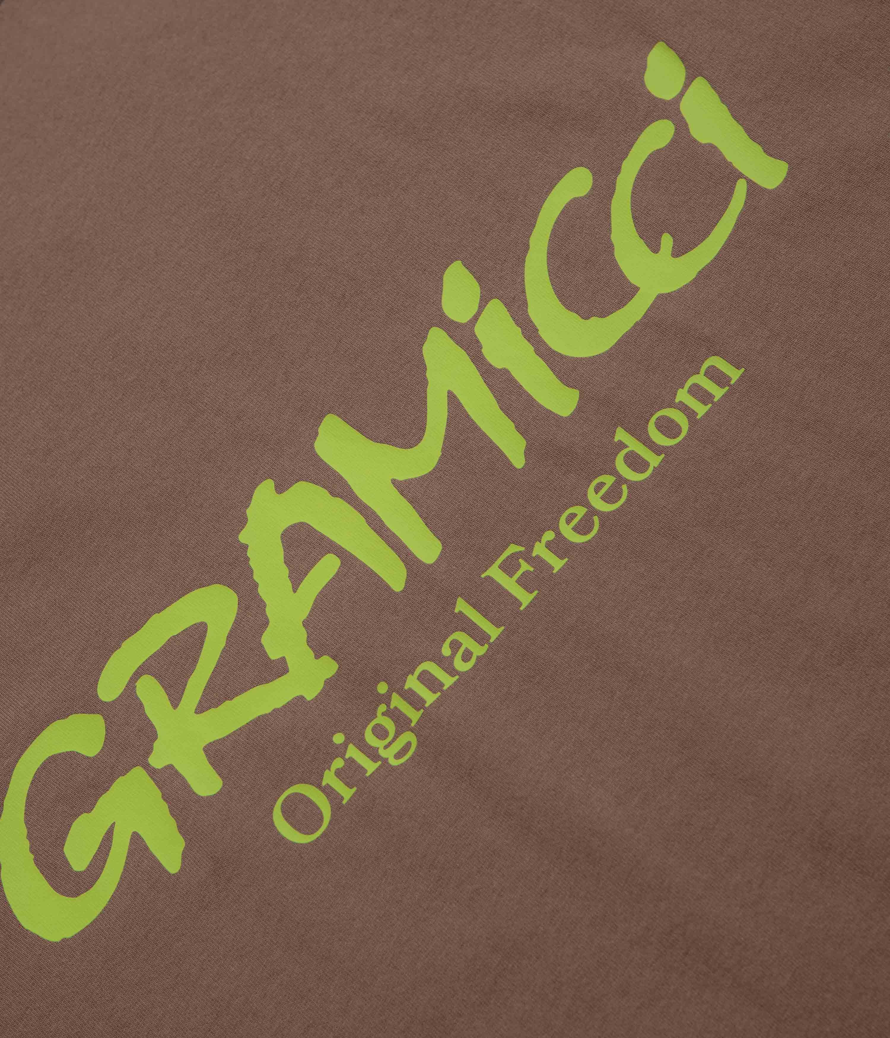 Gramicci Original Freedom T-Shirt - Pigment Brown - Image 5