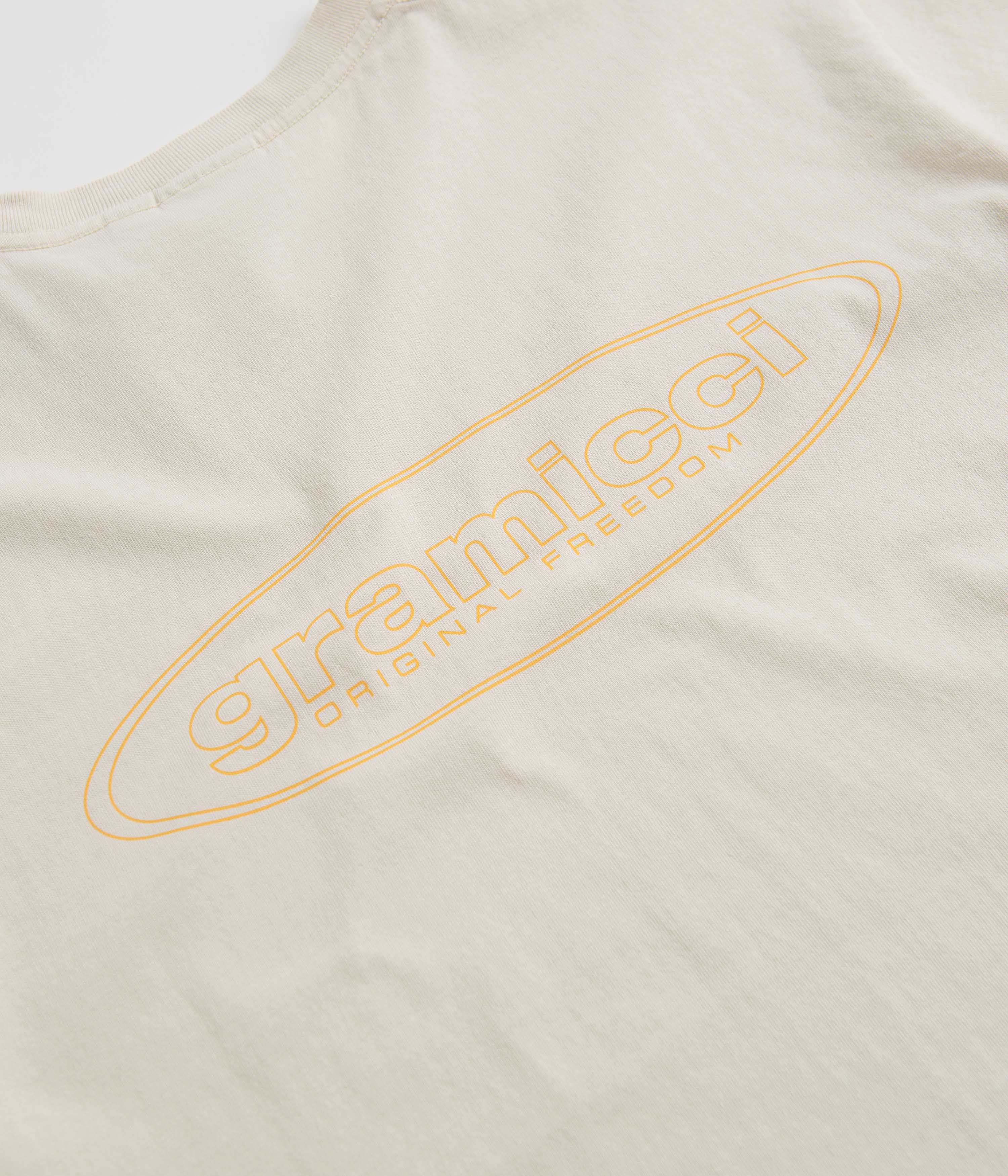 Gramicci Original Freedom T-Shirt - Sand Pigment - Image 5