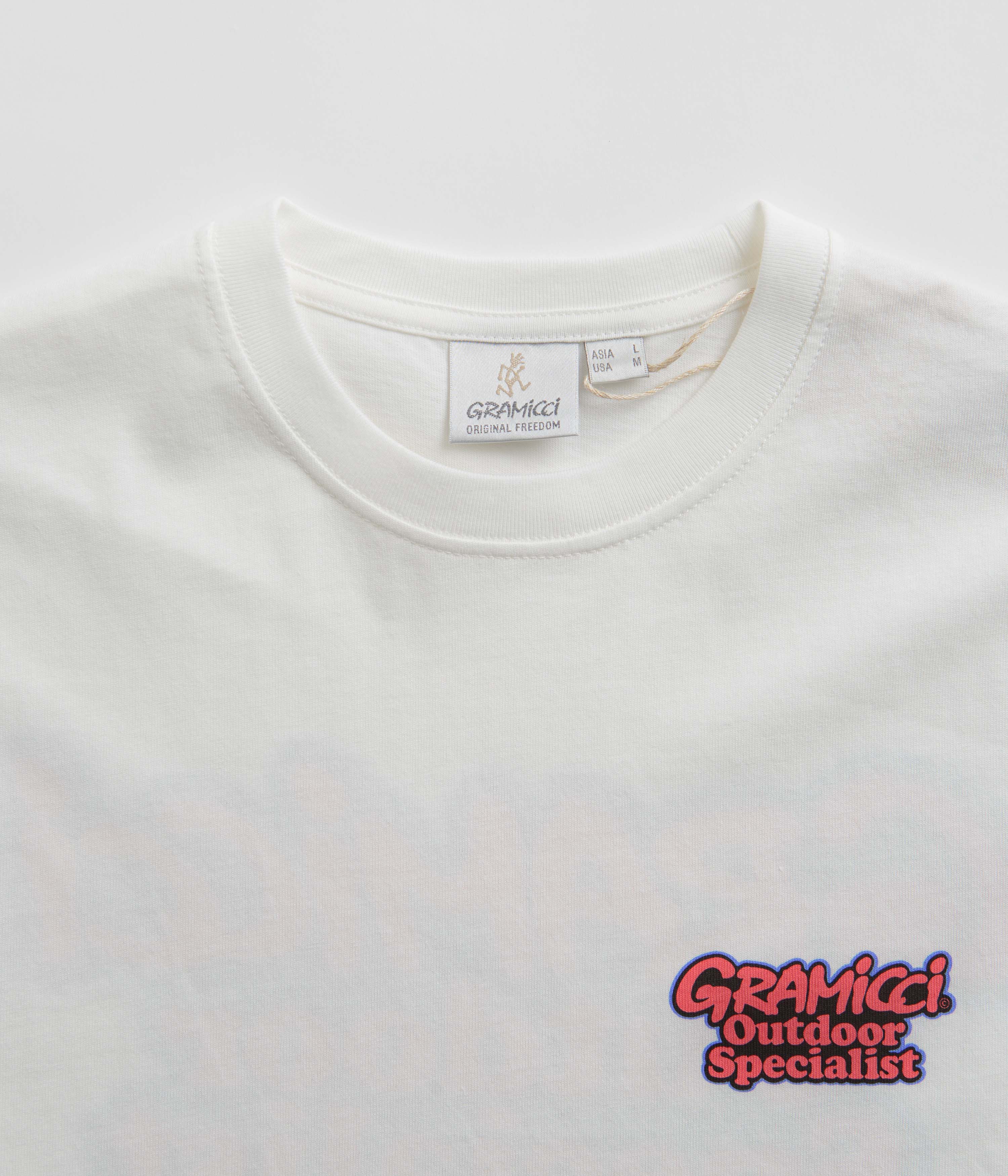 Gramicci Outdoor Specialist T-Shirt - White - Image 4
