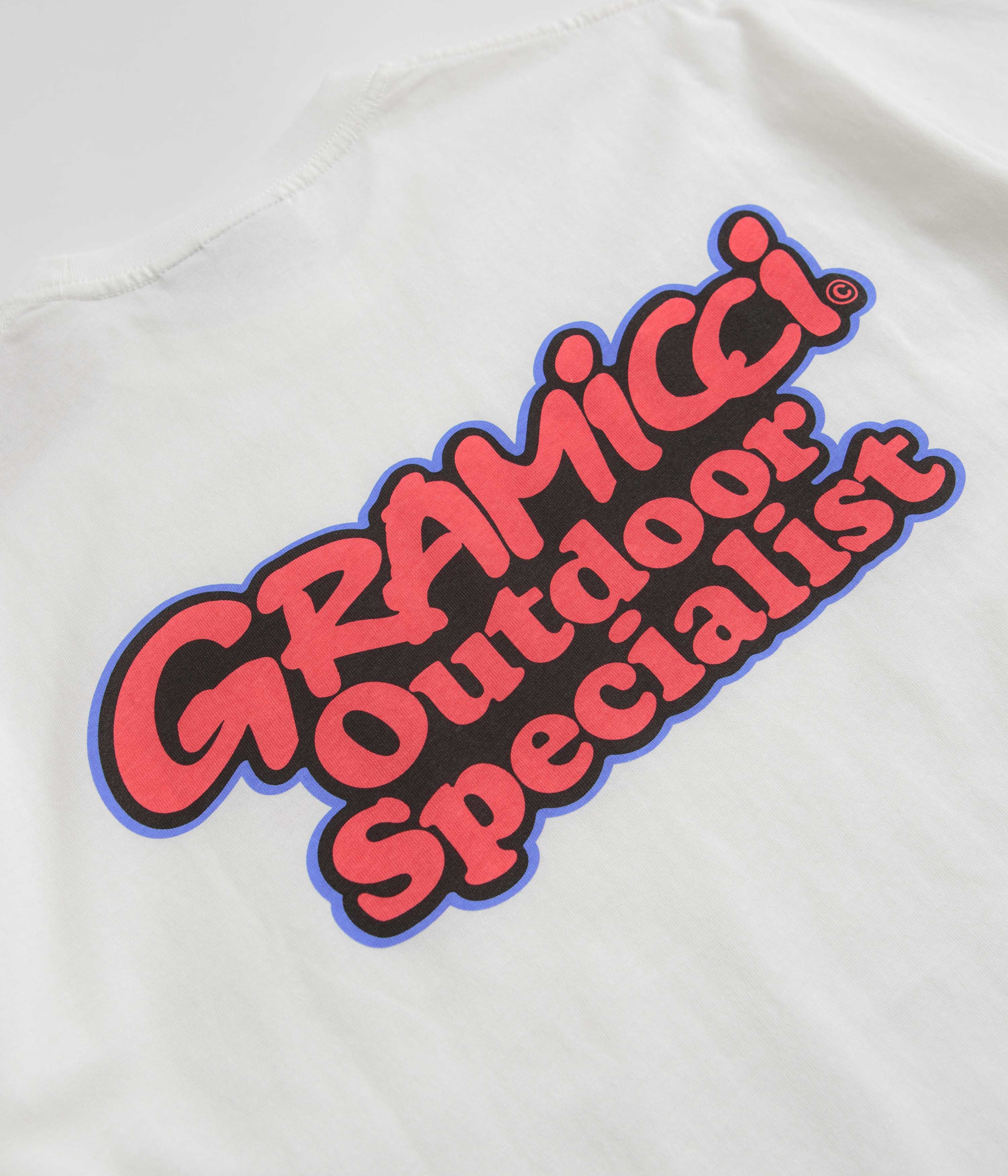 Gramicci Outdoor Specialist T-Shirt - White - Image 5