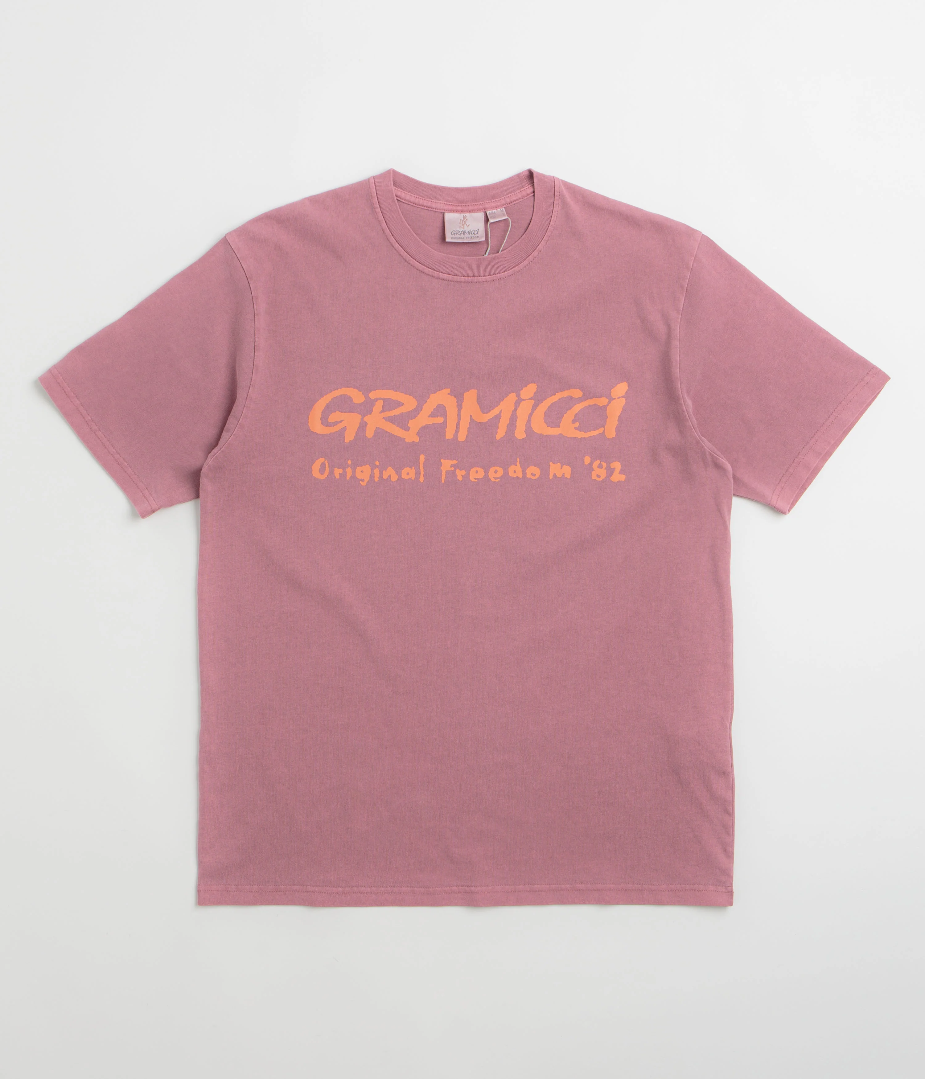 Gramicci Pigment Dye Freedom T-Shirt - Red
